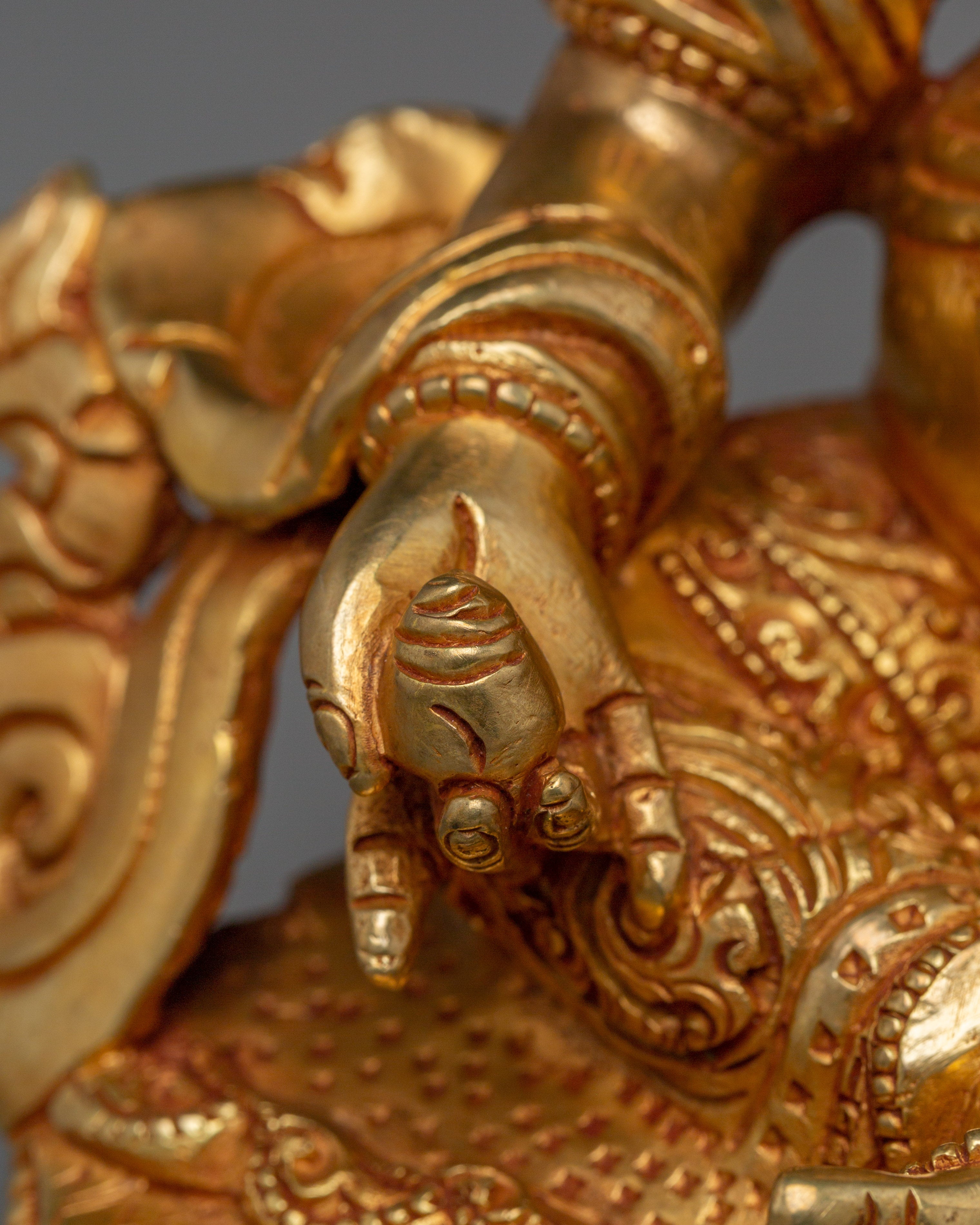 Nepalese-Crafted Dzambhala Statue | Guardian of Wealth