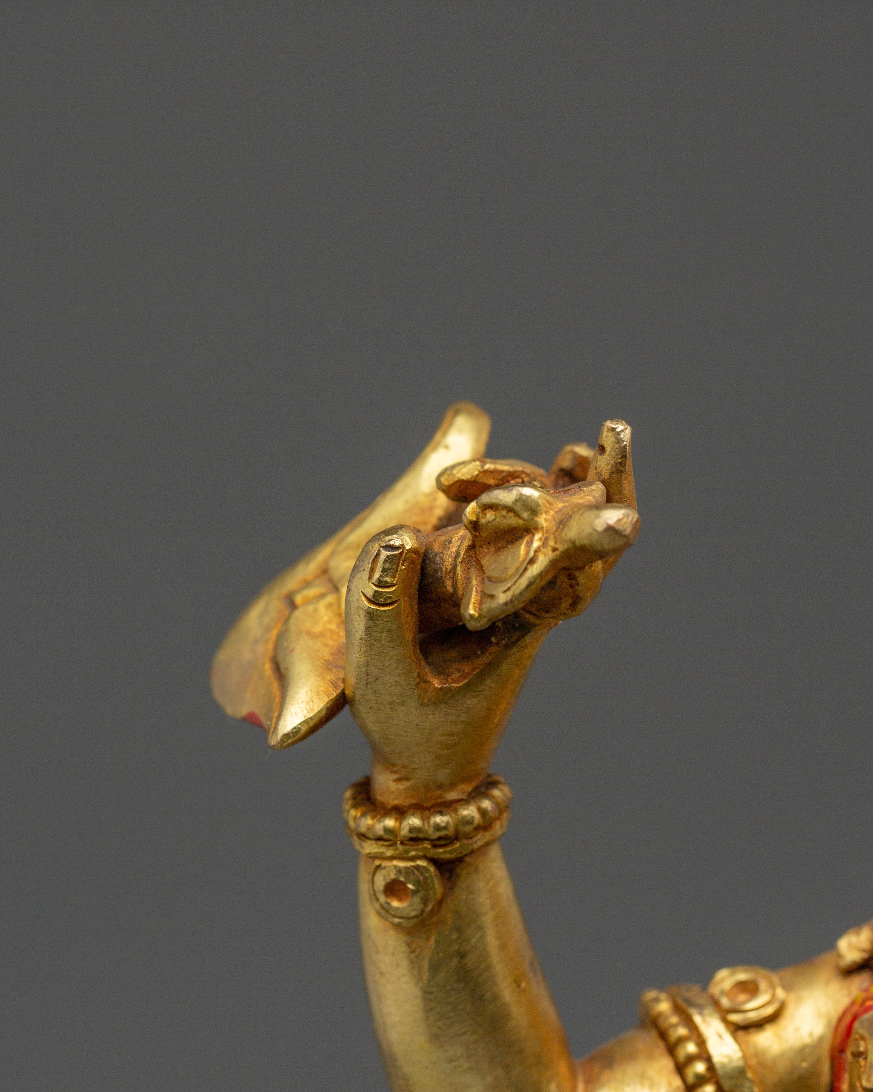 Fierce Simhamukha Statue | Lion-Headed Deity Artwork