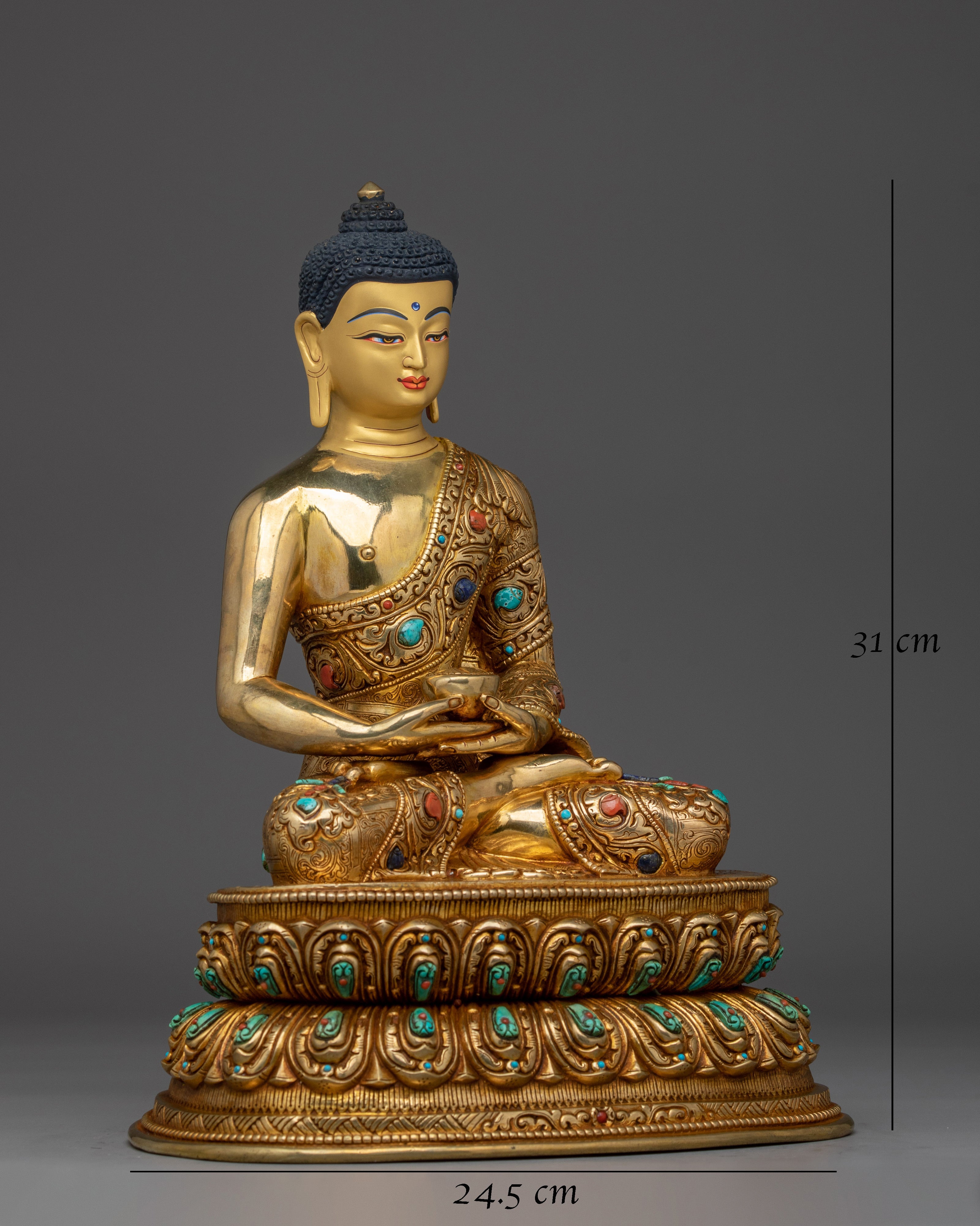 amitabha-golden-decor-statue