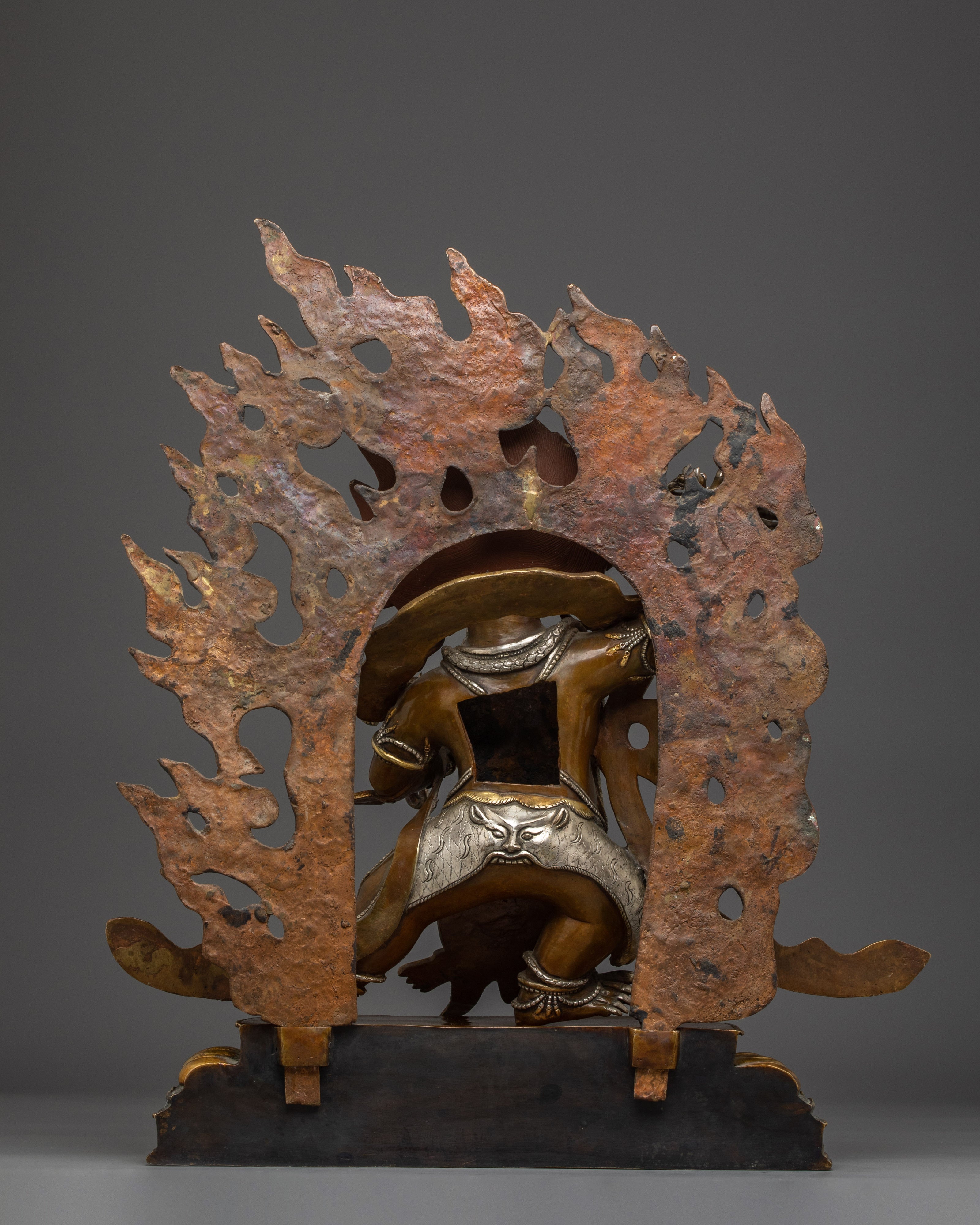 Divine Bodhisattva Vajrapani Statue | Wrathful Chana Dorje Sculpture