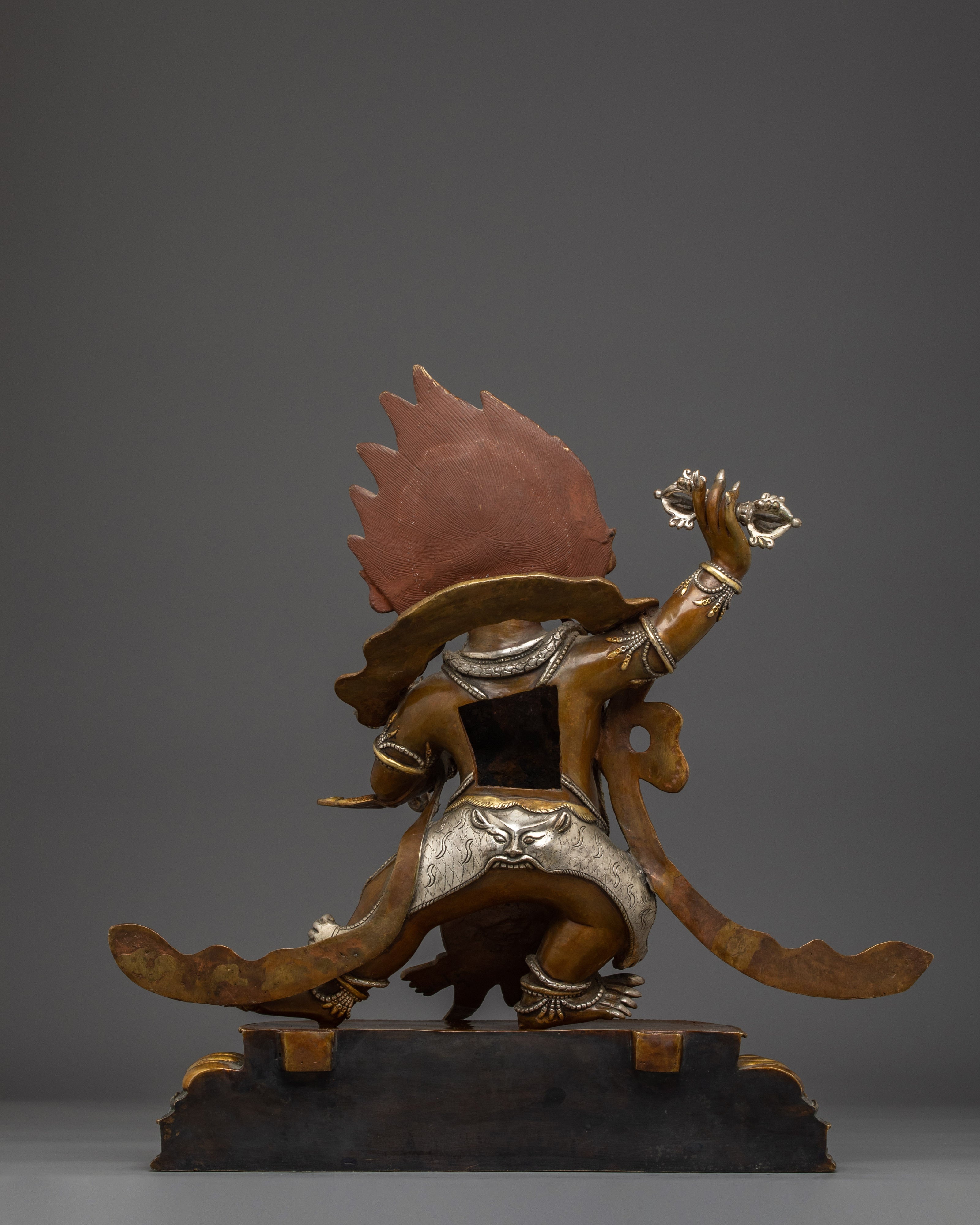 Divine Bodhisattva Vajrapani Statue | Wrathful Chana Dorje Sculpture