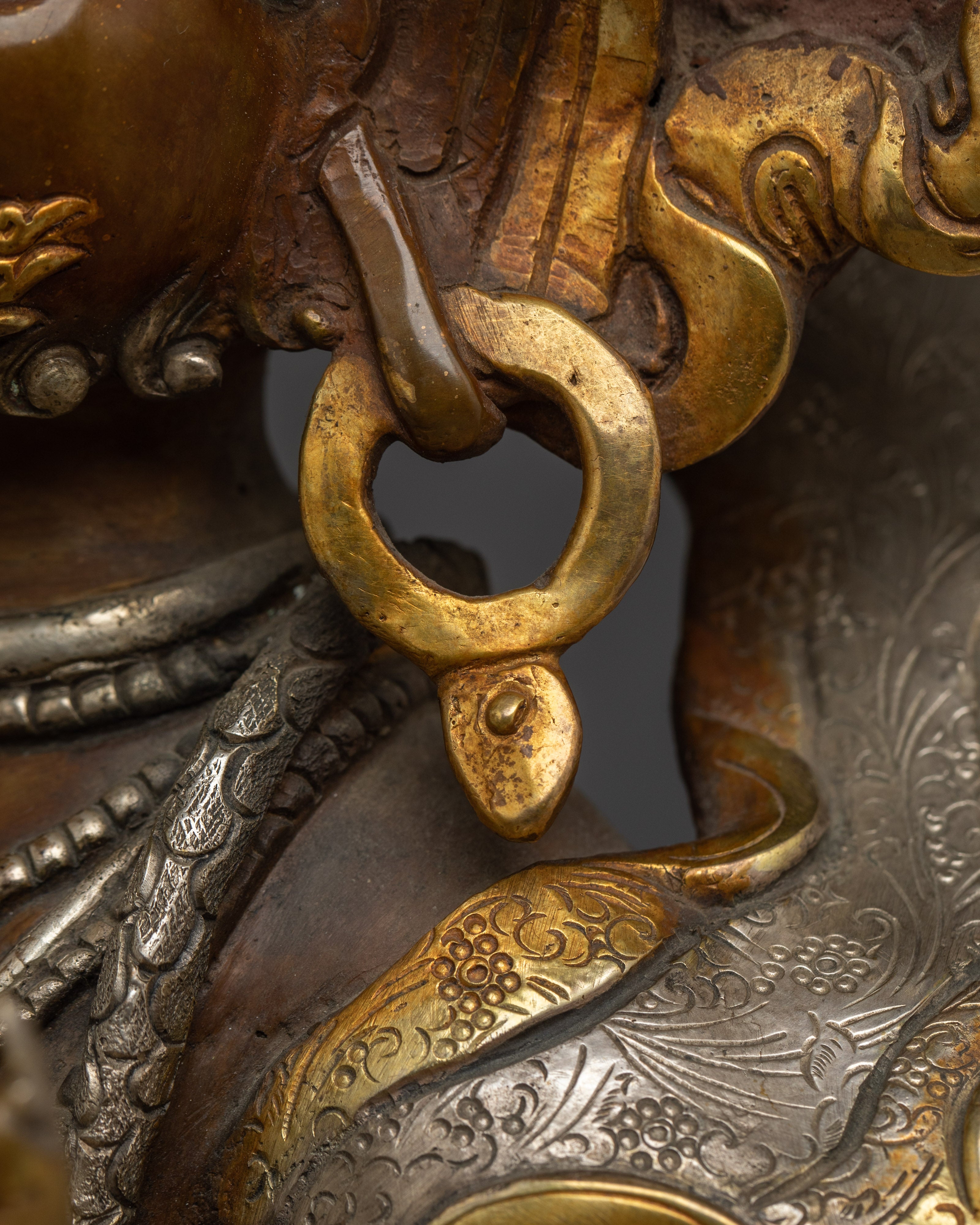 Divine Bodhisattva Vajrapani Statue | Wrathful Chana Dorje Sculpture