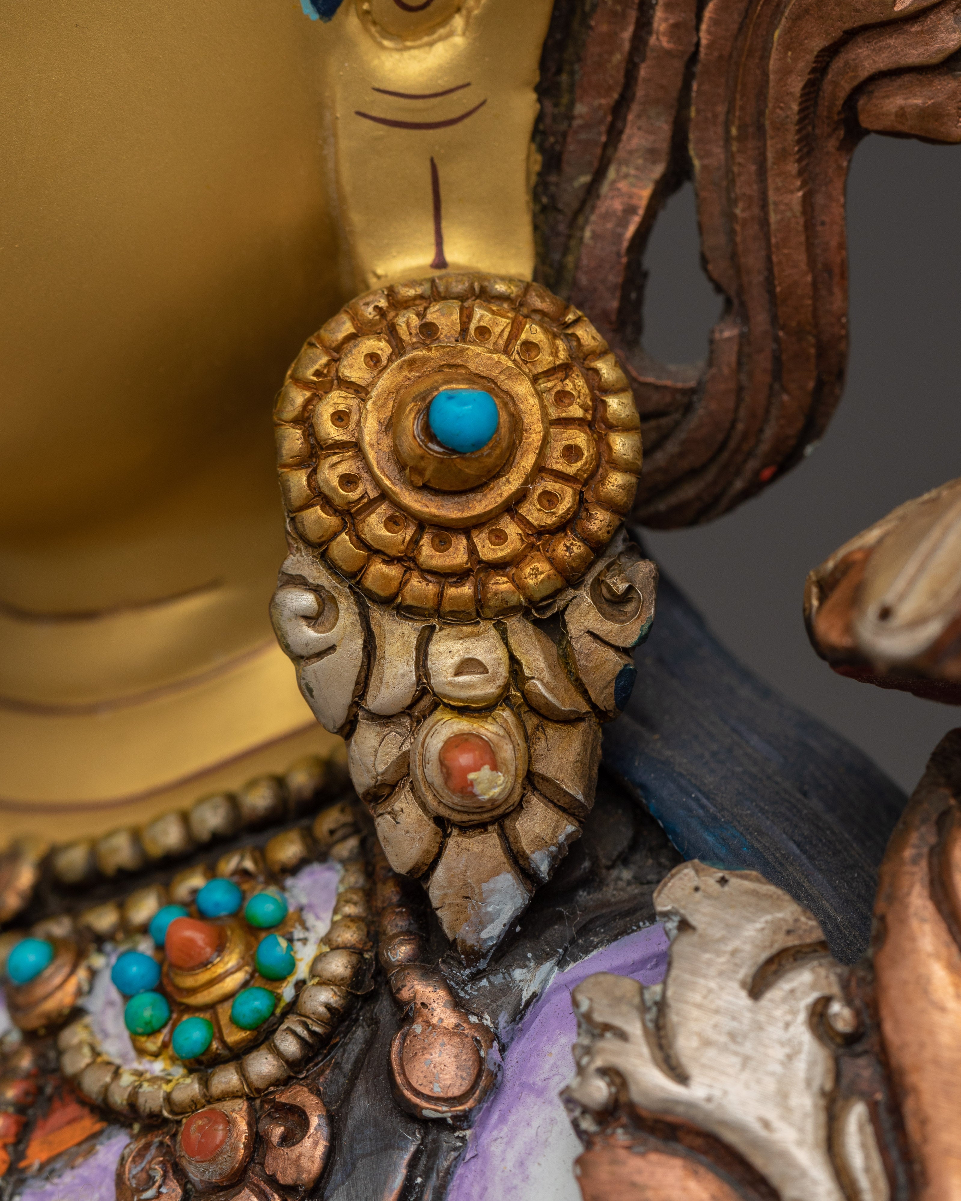 Himalayan Handcrafted White Tara Statue | Buddhist Decor Statue