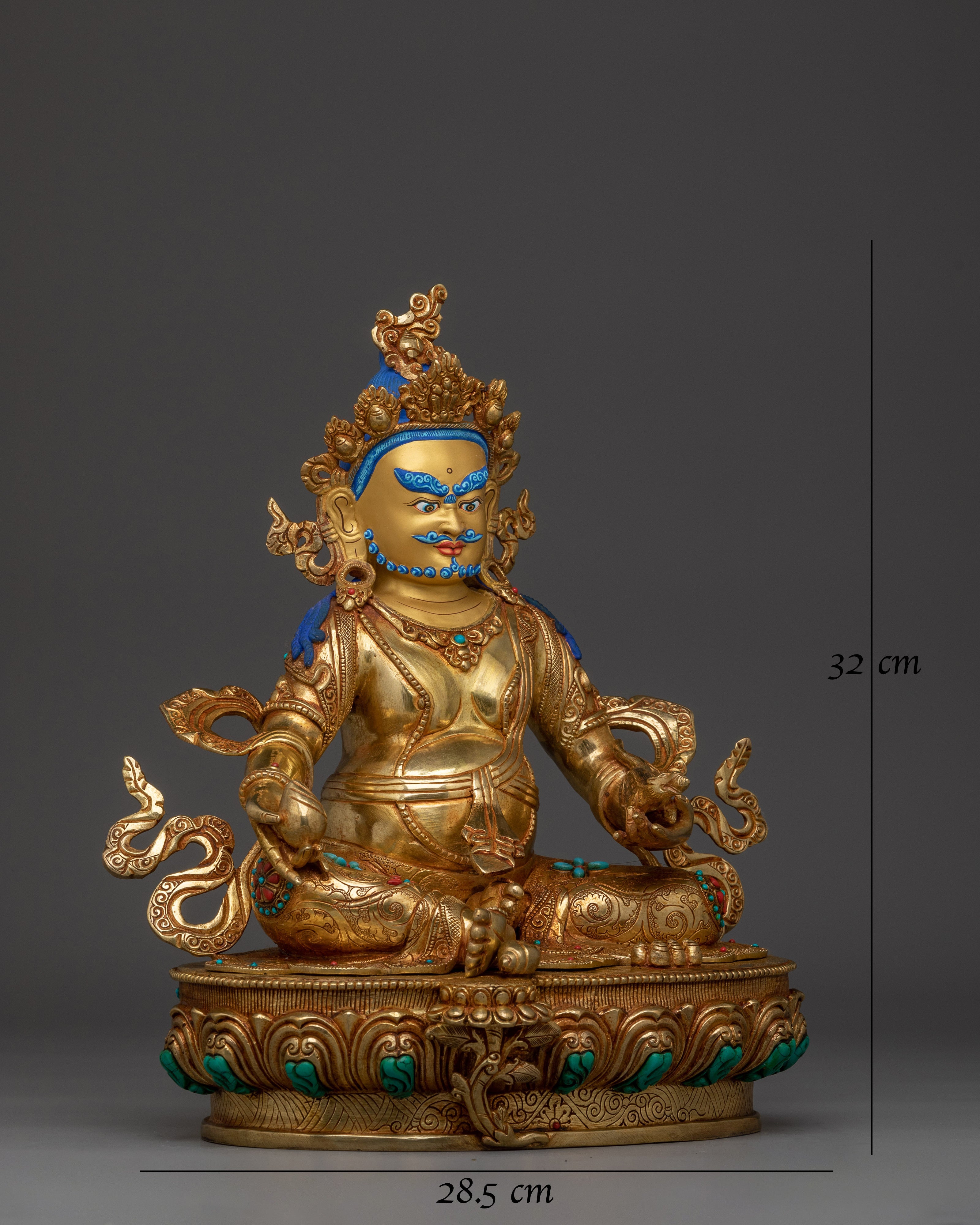 handcrafted-buddhist-statue-of-dzambhala