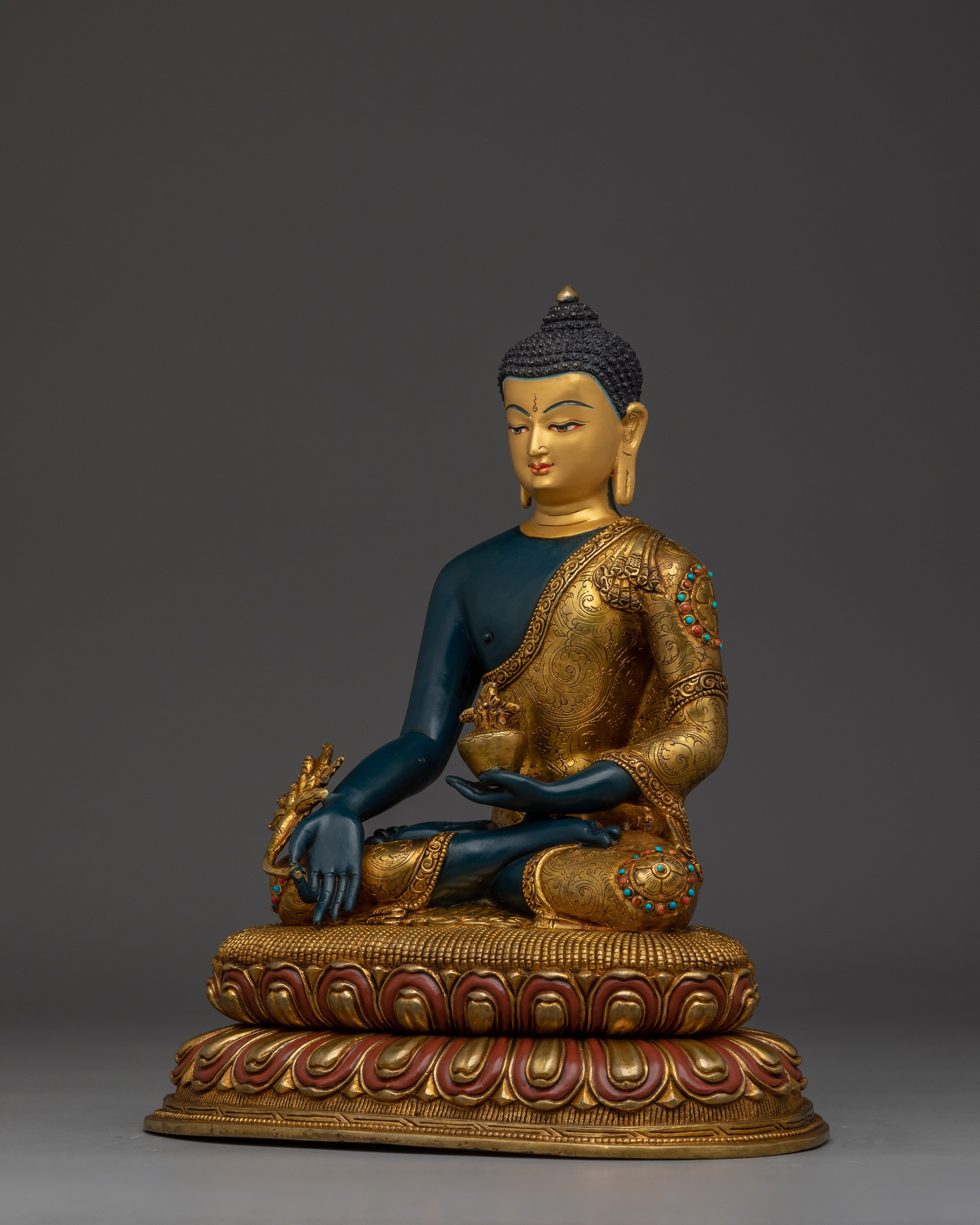 Medicine Buddha - Buddhist Healing Symbol | Spiritual Artwork