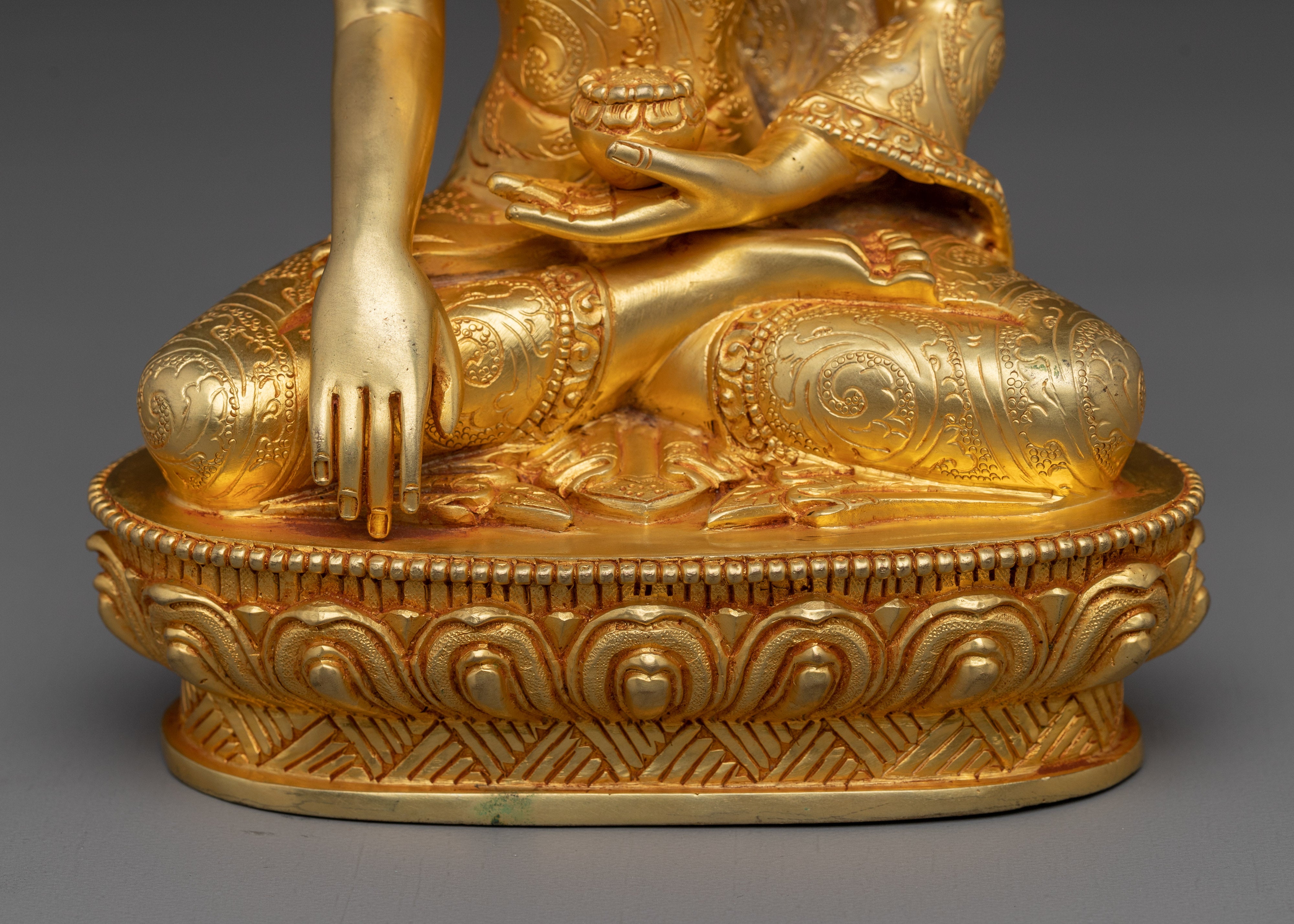 Tibetan Shakyamuni Sculpture | Handcrafted Artwork