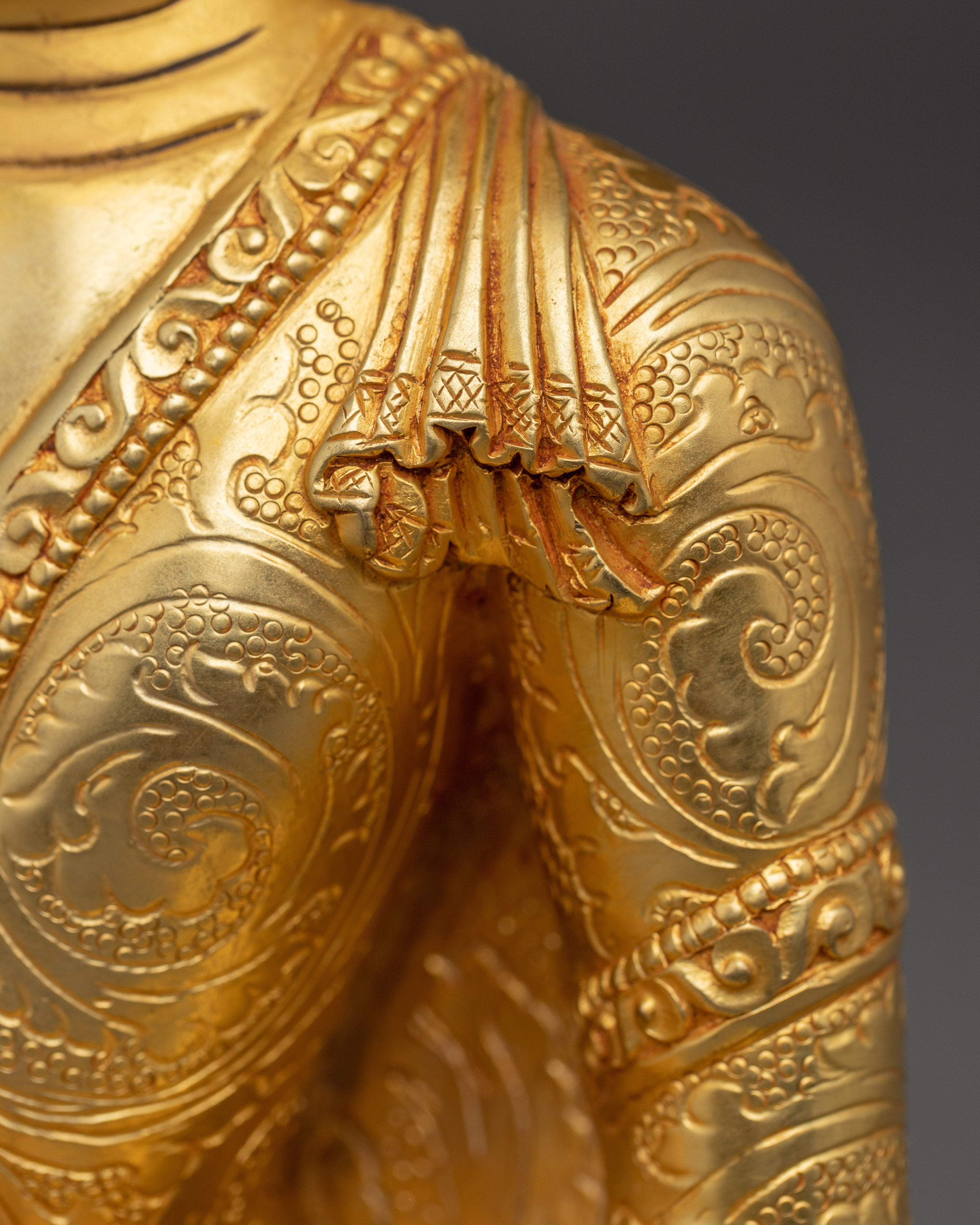 Tibetan Shakyamuni Sculpture | Handcrafted Artwork