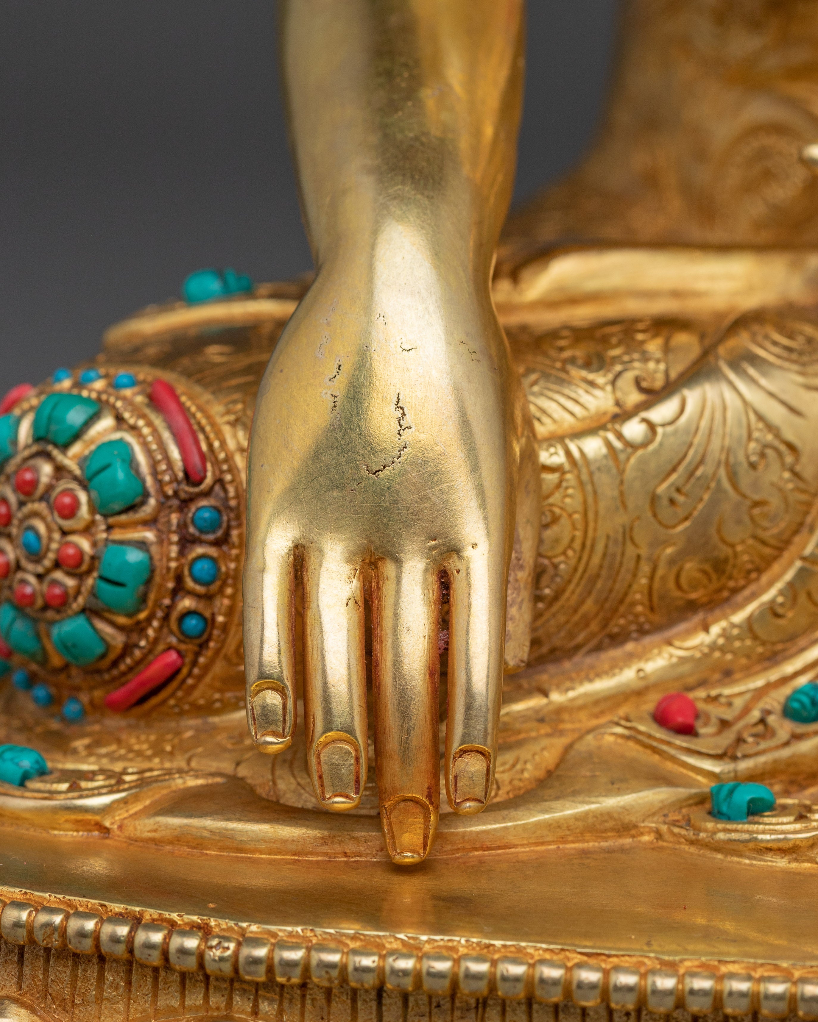 Tibetan Buddhist Sculpture of Shakyamuni Buddha | Historical Buddha