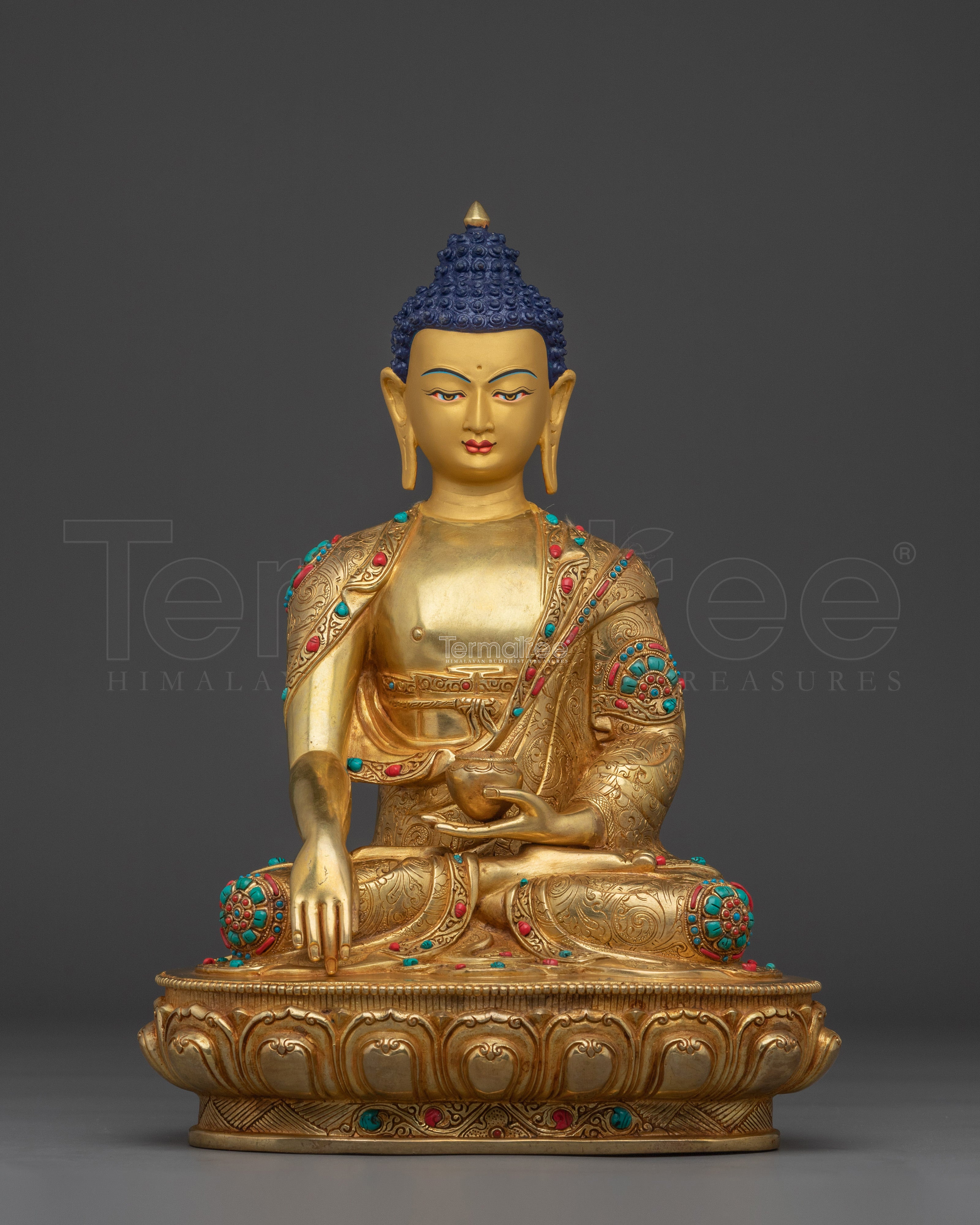 Tibetan Buddhist Sculpture of Shakyamuni Buddha | Historical Buddha