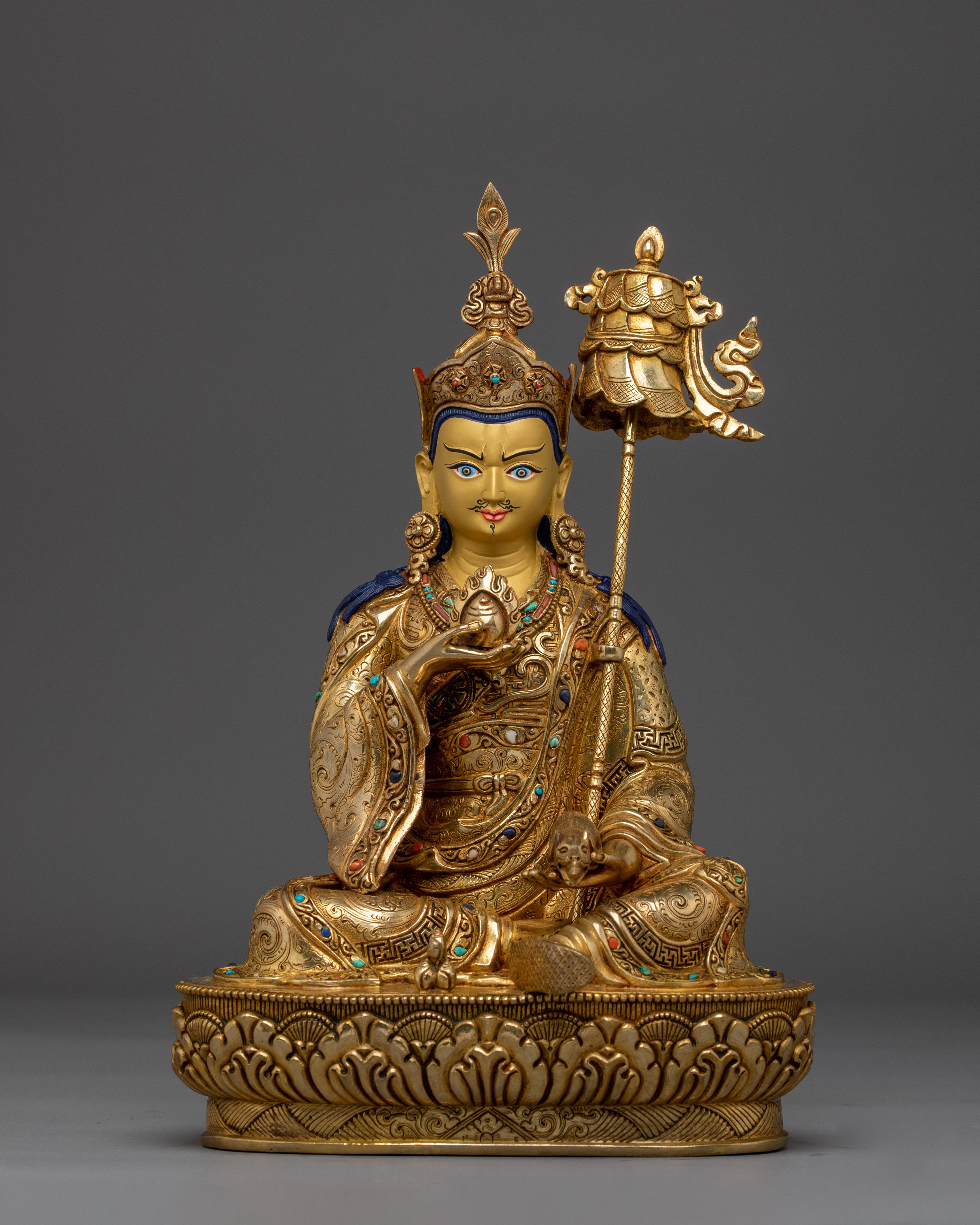 Guru Set Statue | Statues of Padmasambhava with Disciple