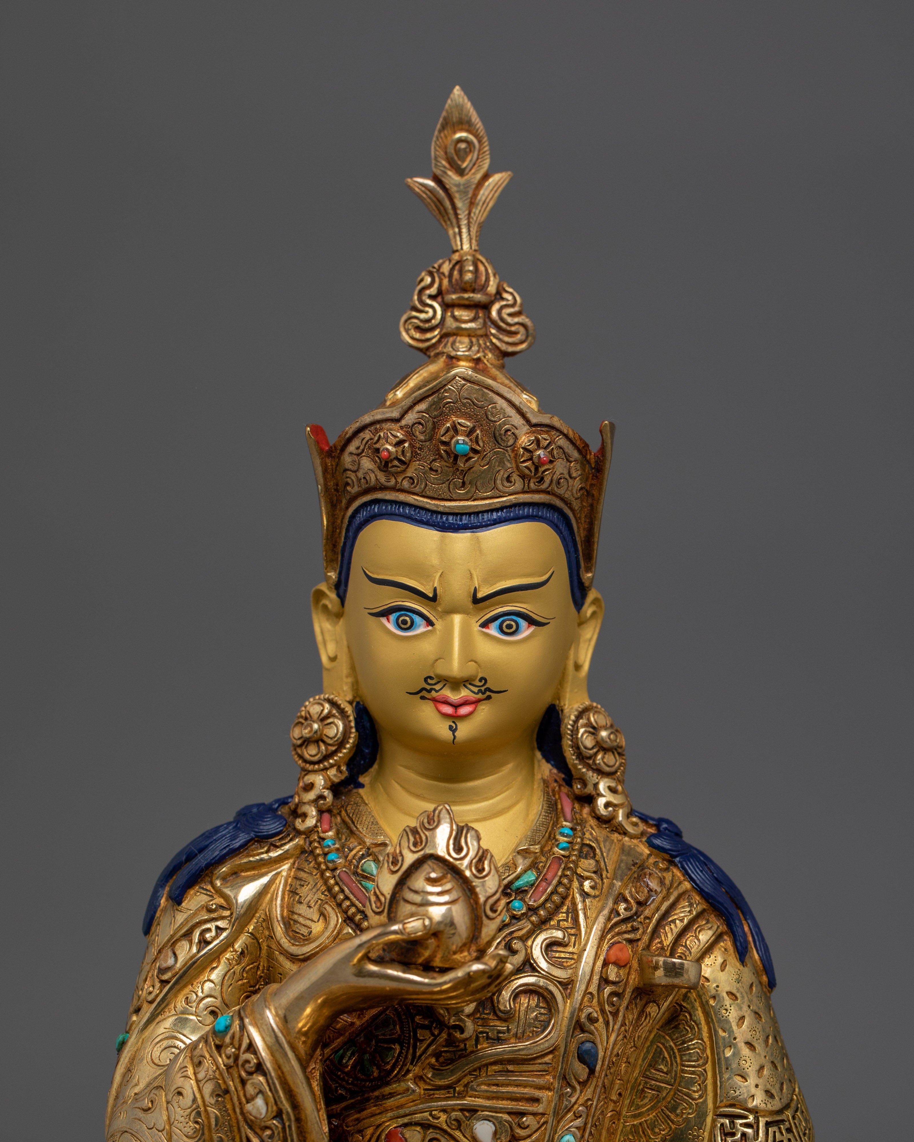 Spiritual Guru Norla statue | ibetan Buddhist Sculpture