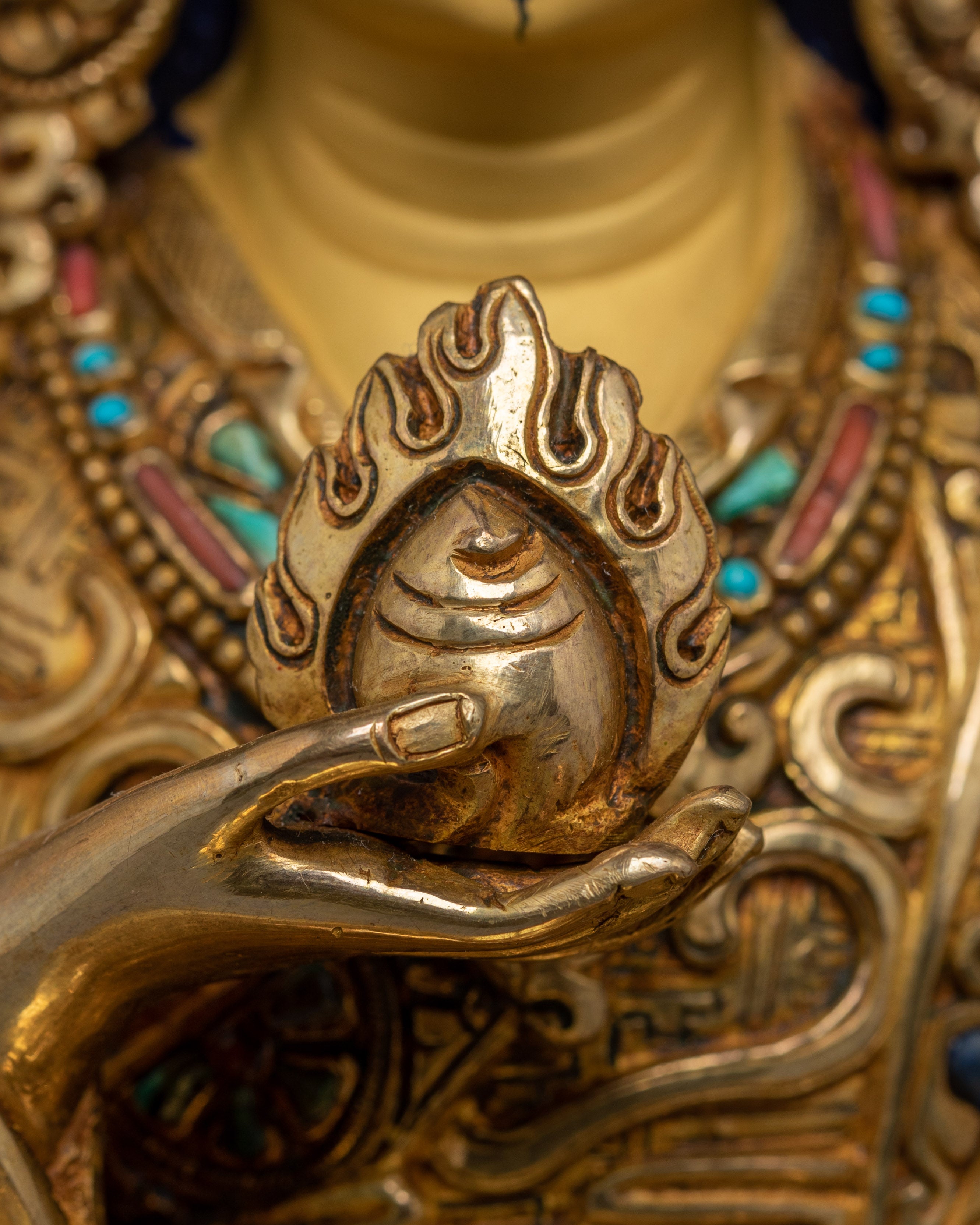 Spiritual Guru Norla statue | ibetan Buddhist Sculpture