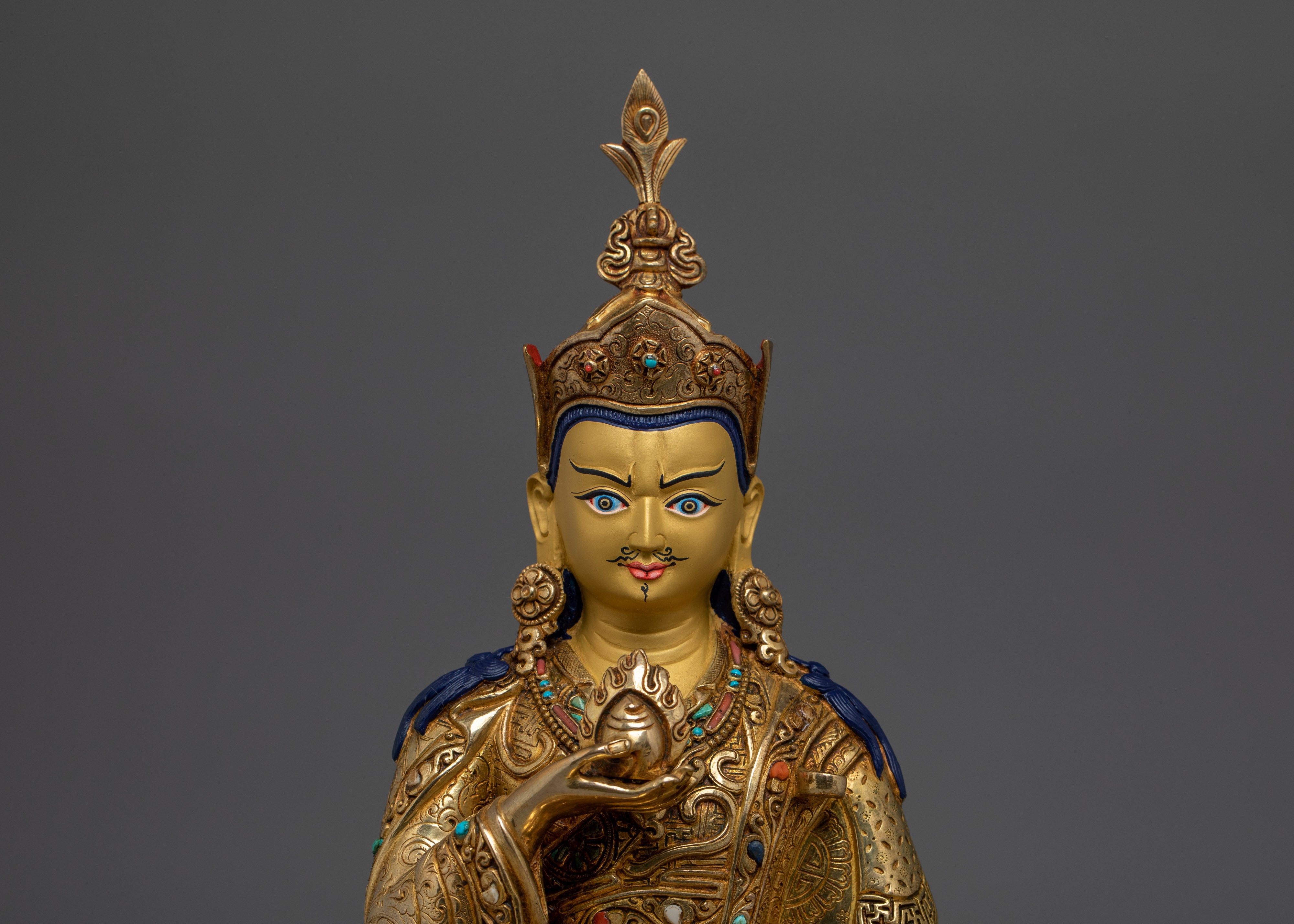 Spiritual Guru Norla statue | ibetan Buddhist Sculpture
