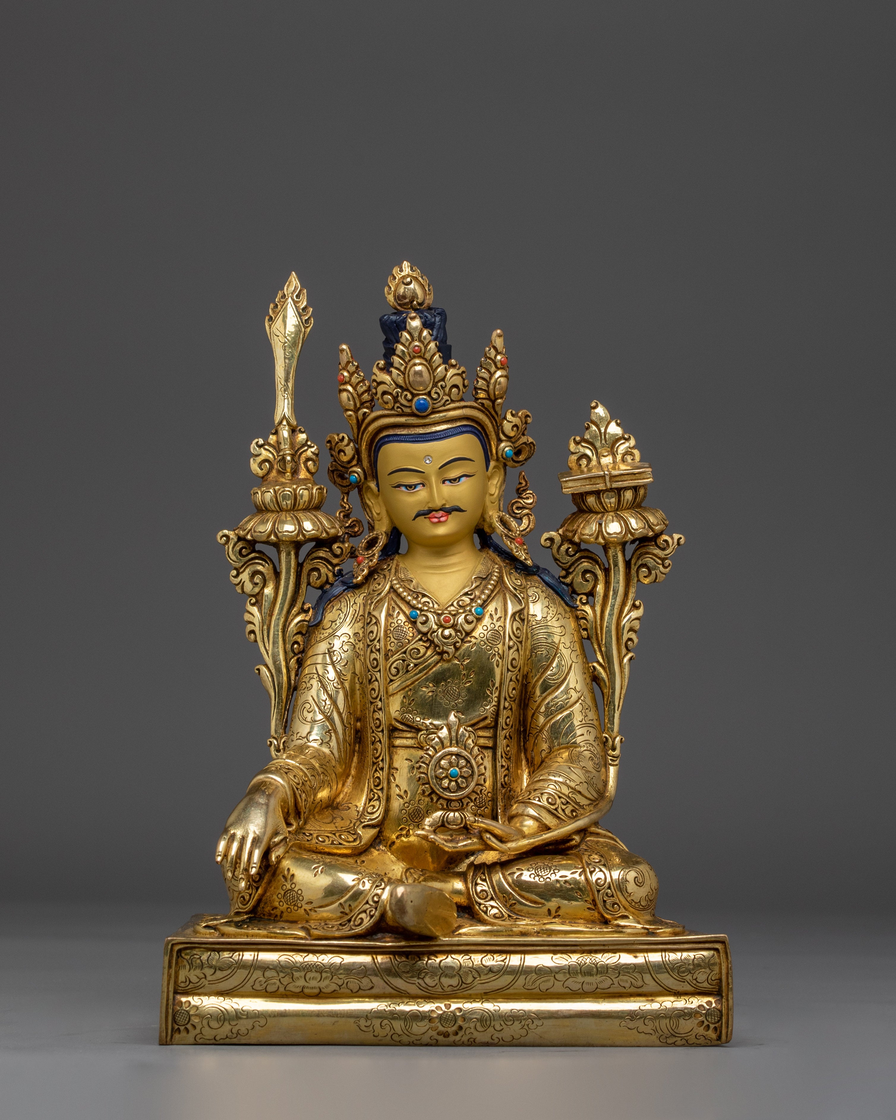 Guru Set Statue | Statues of Padmasambhava with Disciple