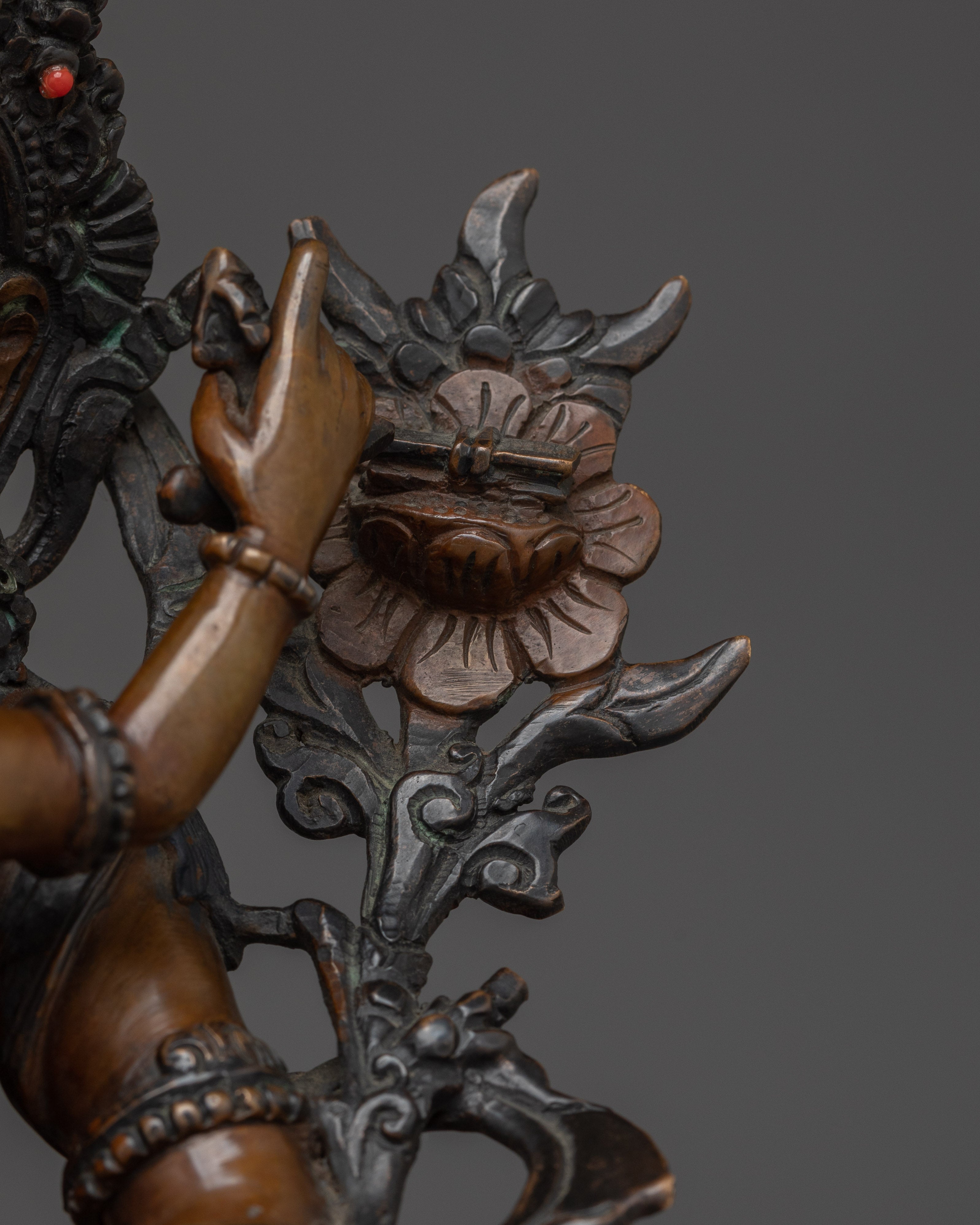 Manjushri with consort | Embodiment of Wisdom and Compassion