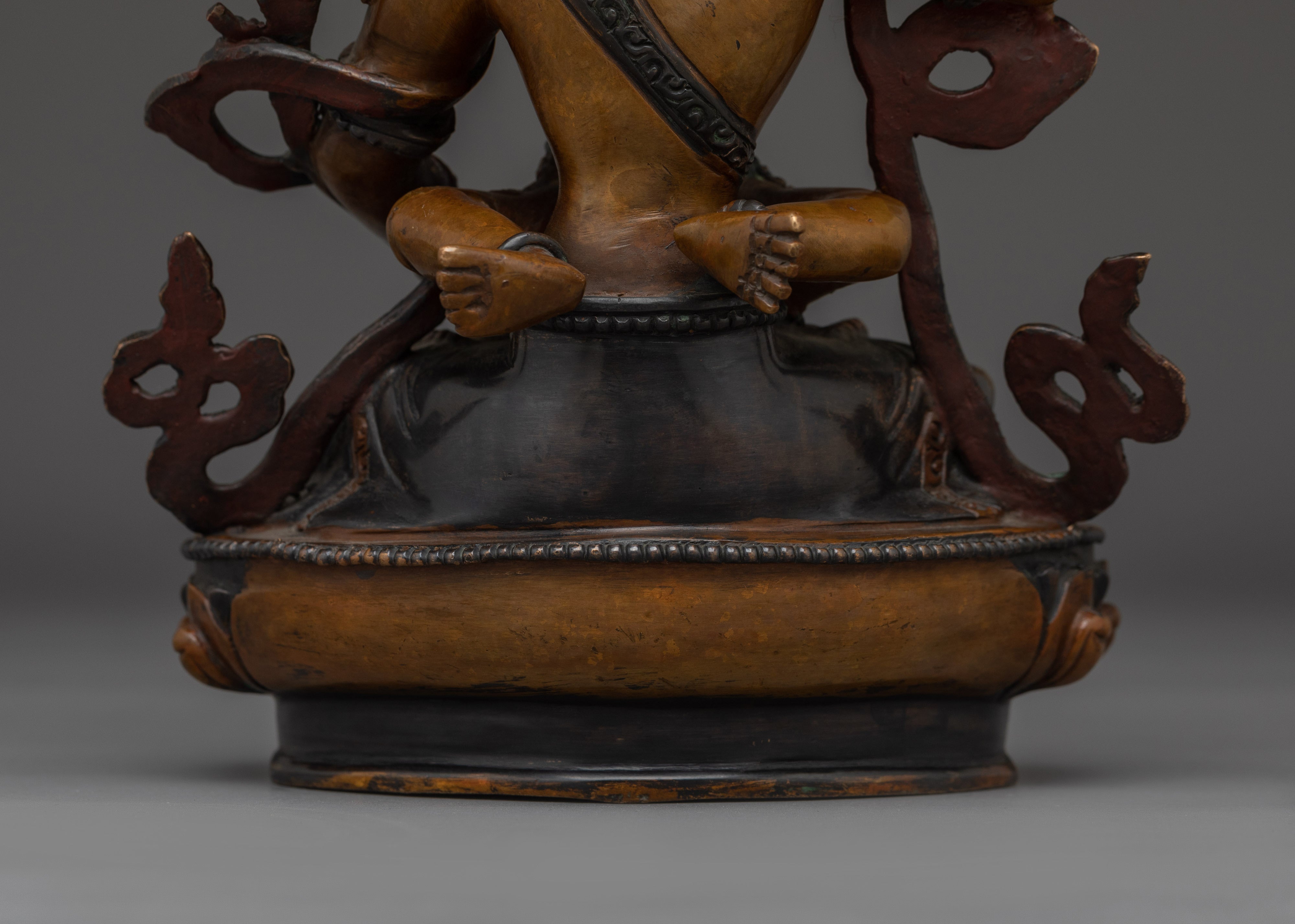 Manjushri with consort | Embodiment of Wisdom and Compassion