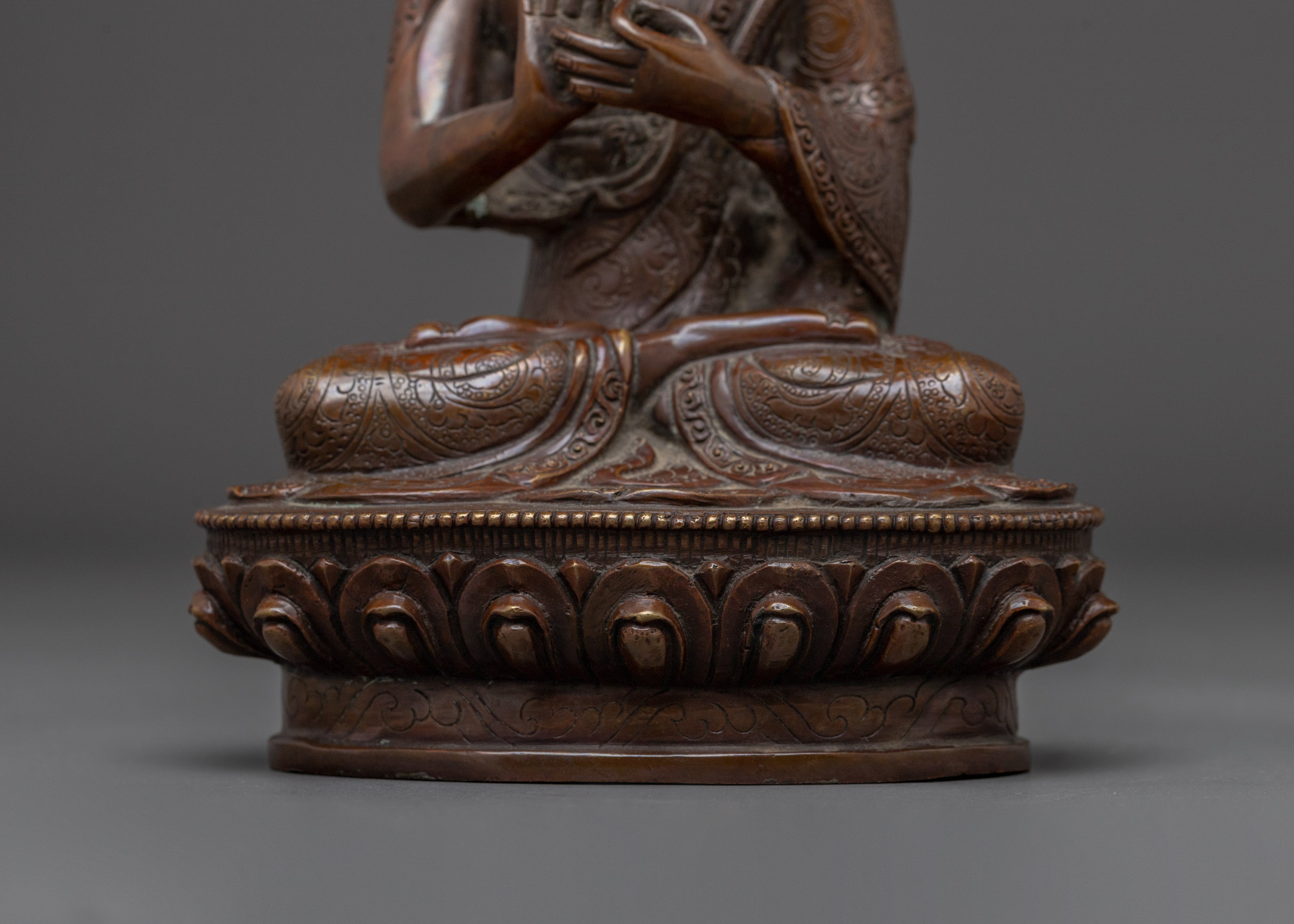 Copper Vairocana Statue | Enlightenment and Wisdom