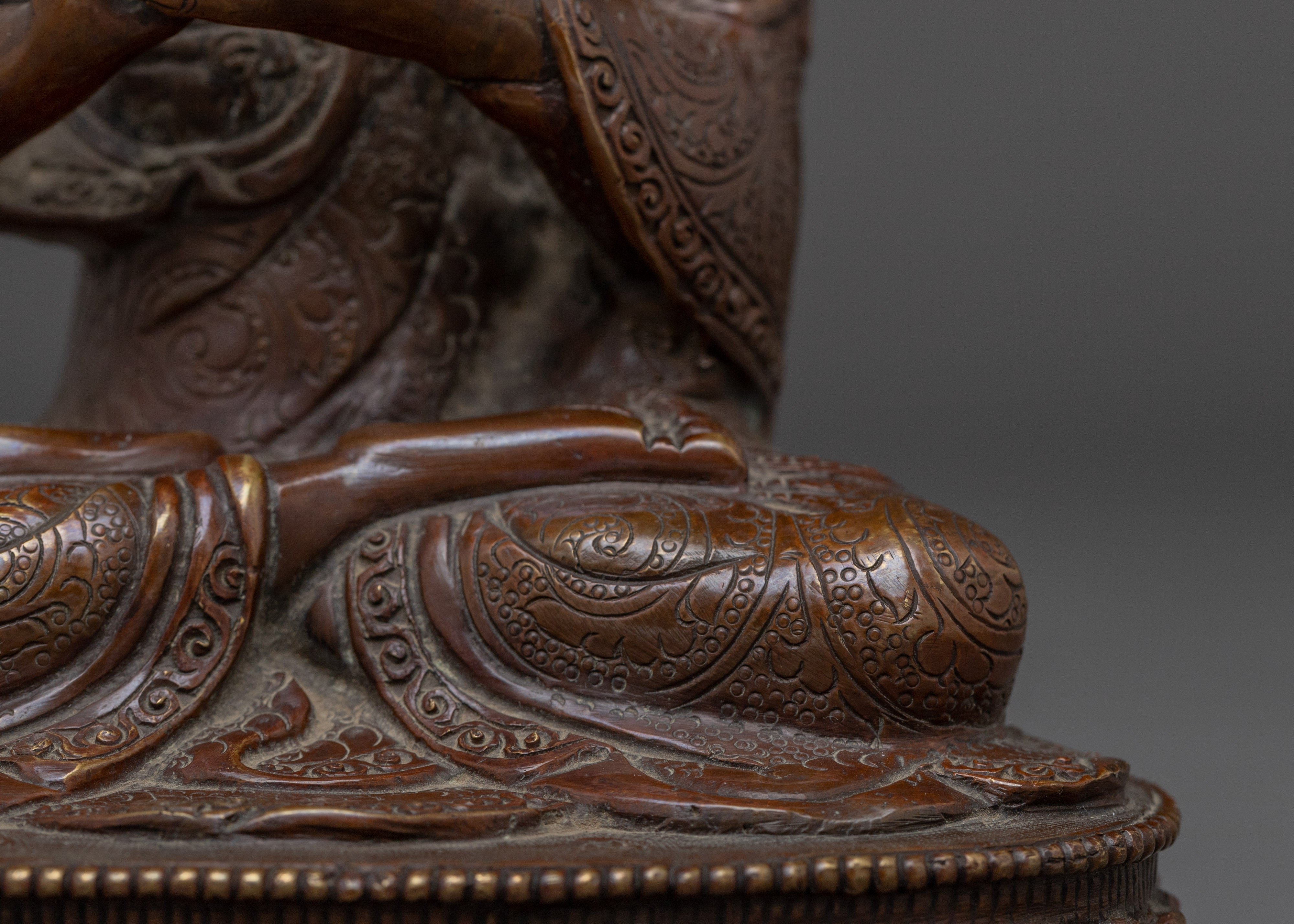 Copper Vairocana Statue | Enlightenment and Wisdom