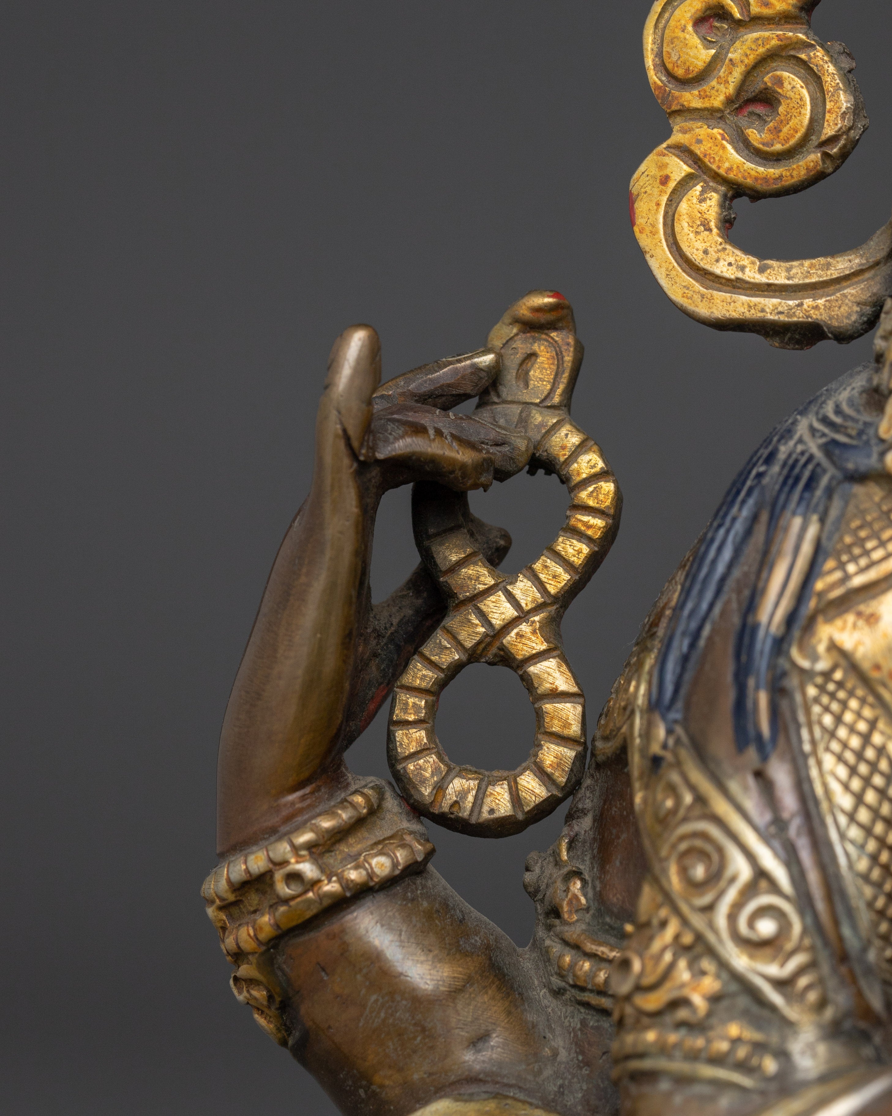 Copper Chenrezig Bodhisattva statue | Embodying Compassion and Wisdom