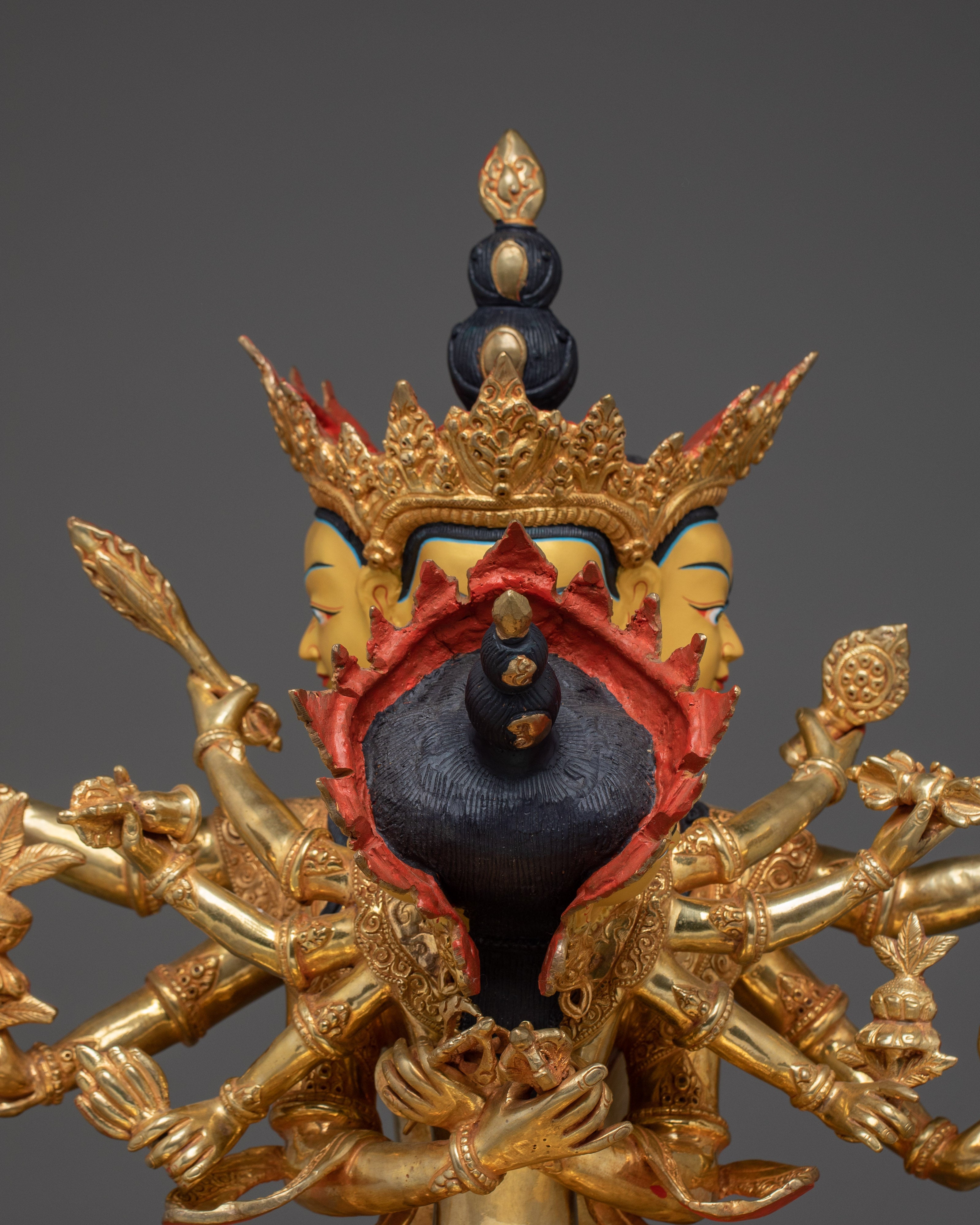 Handcrafted Guhyasamaja Buddha Statue | Symbolizing Wisdom and Power