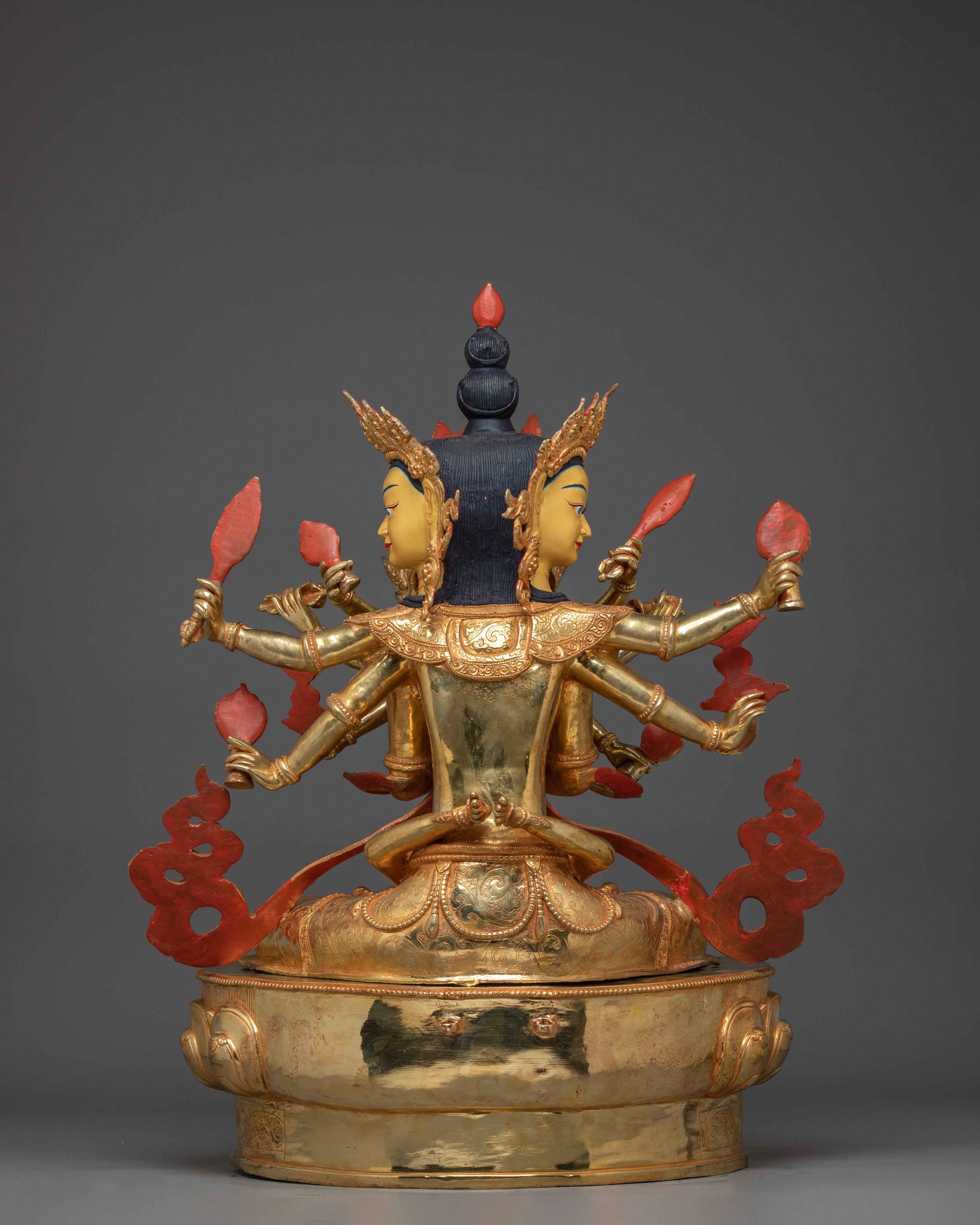 Handcrafted Guhyasamaja Buddha Statue | Symbolizing Wisdom and Power