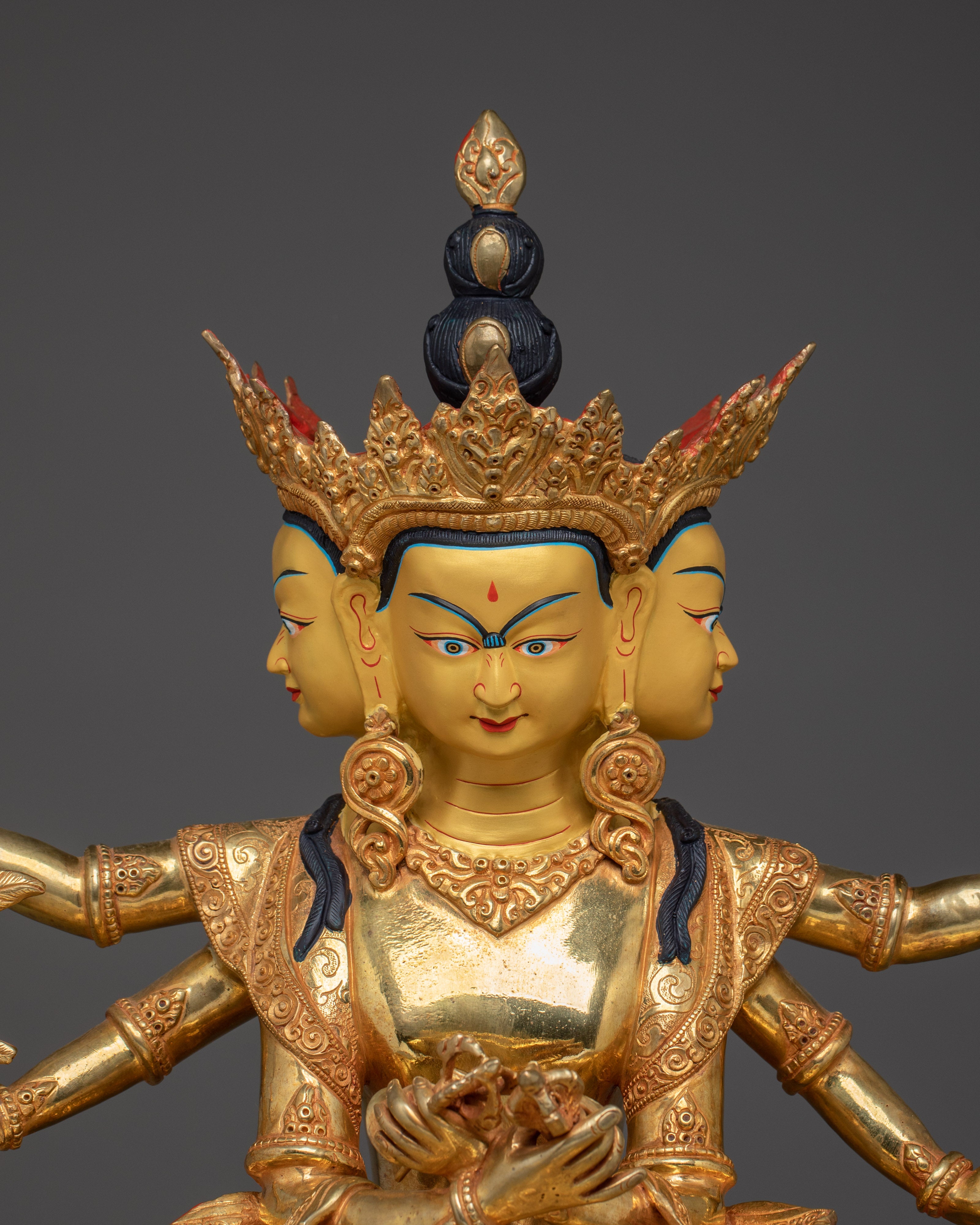 Handcrafted Guhyasamaja Buddha Statue | Symbolizing Wisdom and Power
