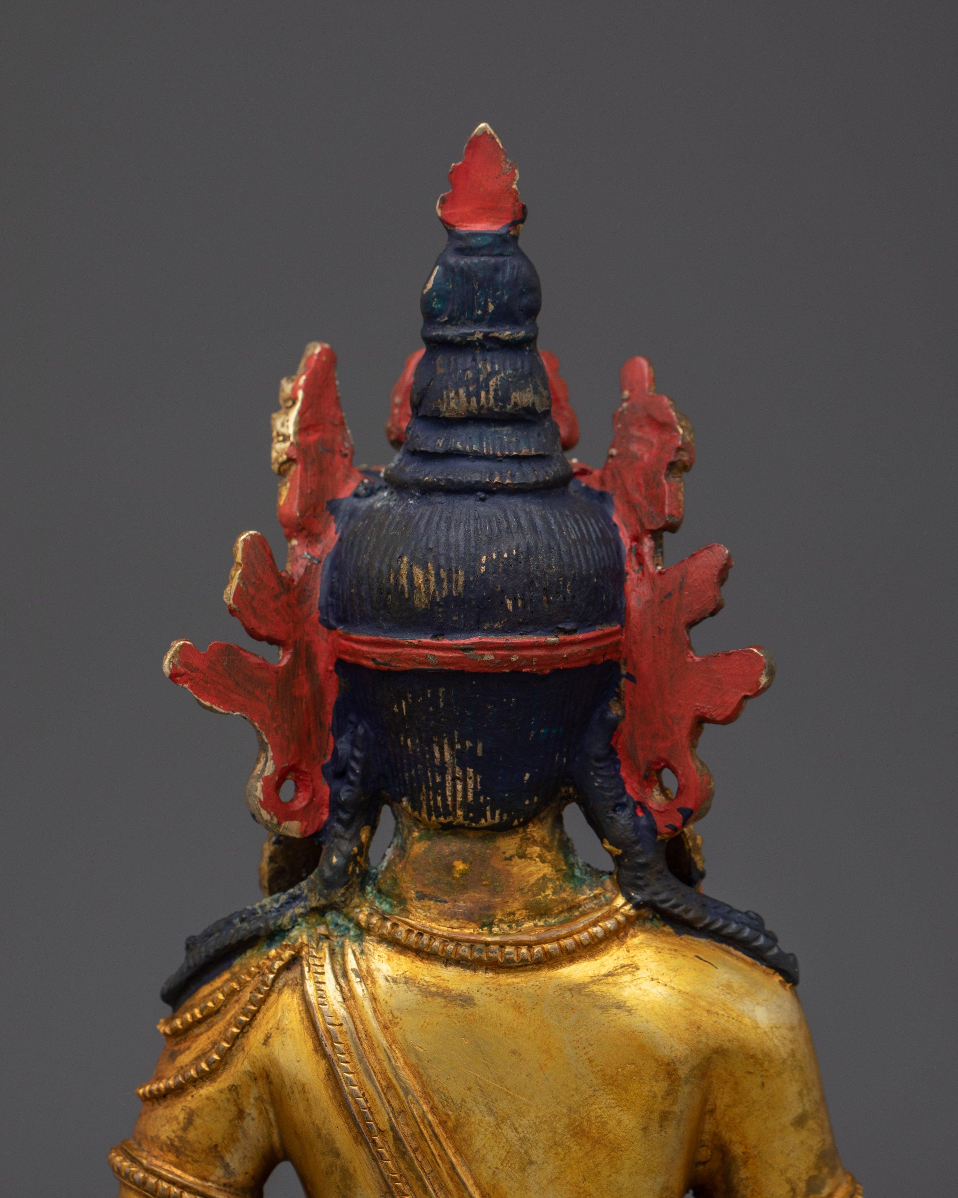 Handcrafted Vairocana Buddha Statue | Meditation and Altar Decor, Spiritual Enlightenment