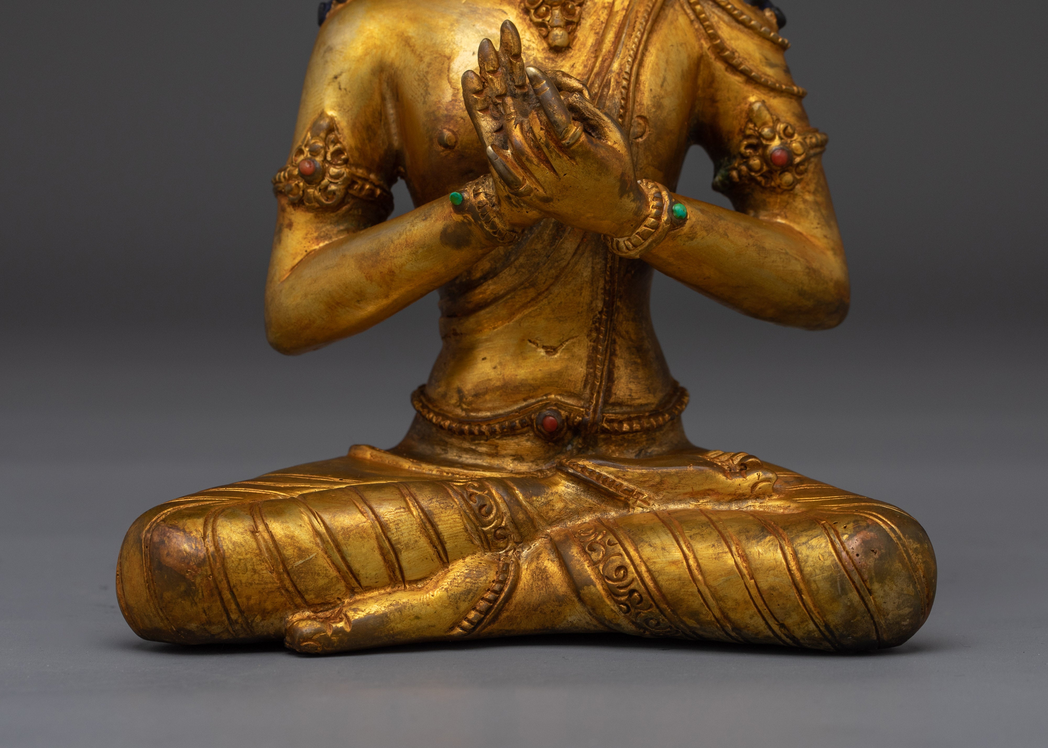 Handcrafted Vairocana Buddha Statue | Meditation and Altar Decor, Spiritual Enlightenment