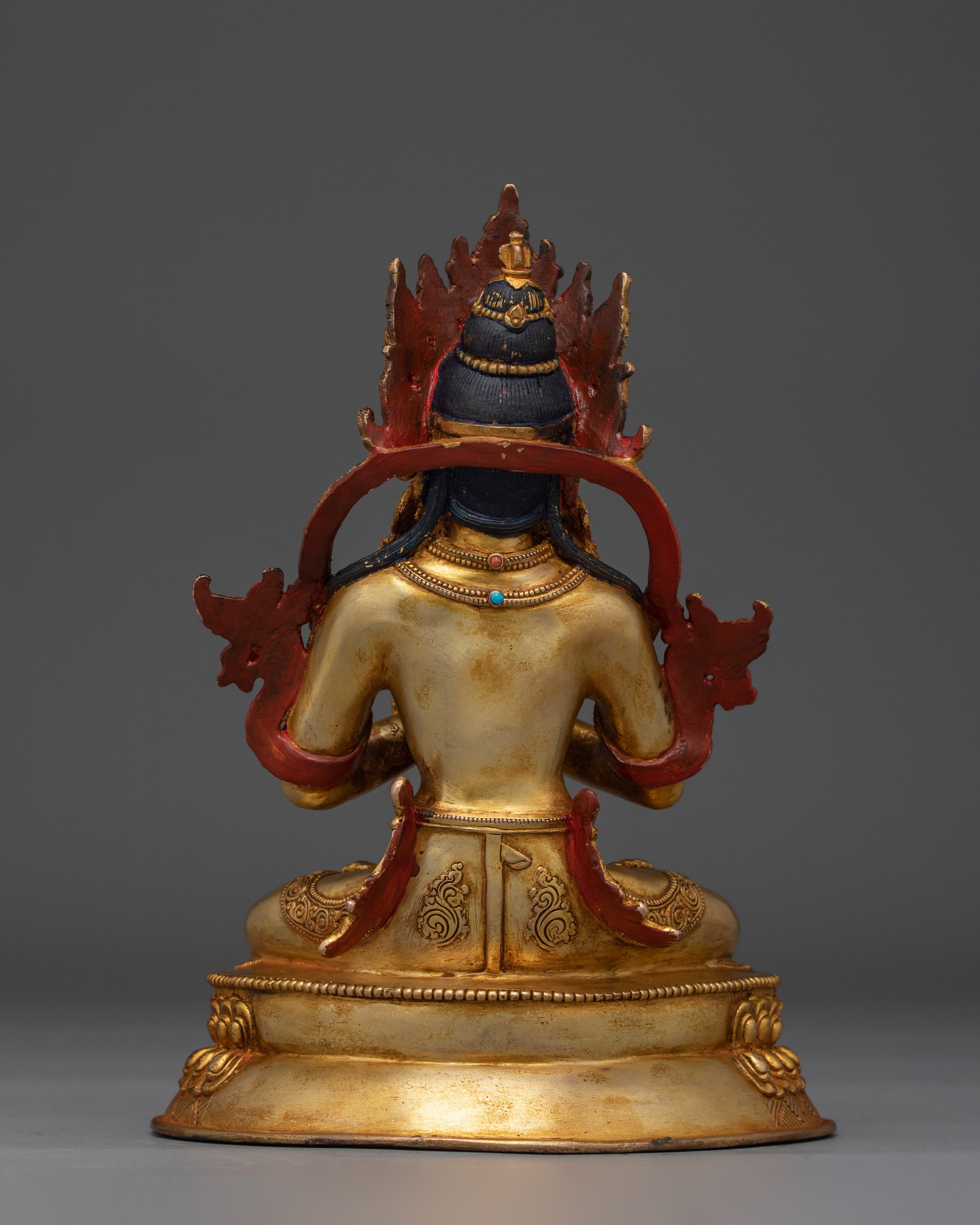 Golden Vajradhara Statue | Primordial Buddha