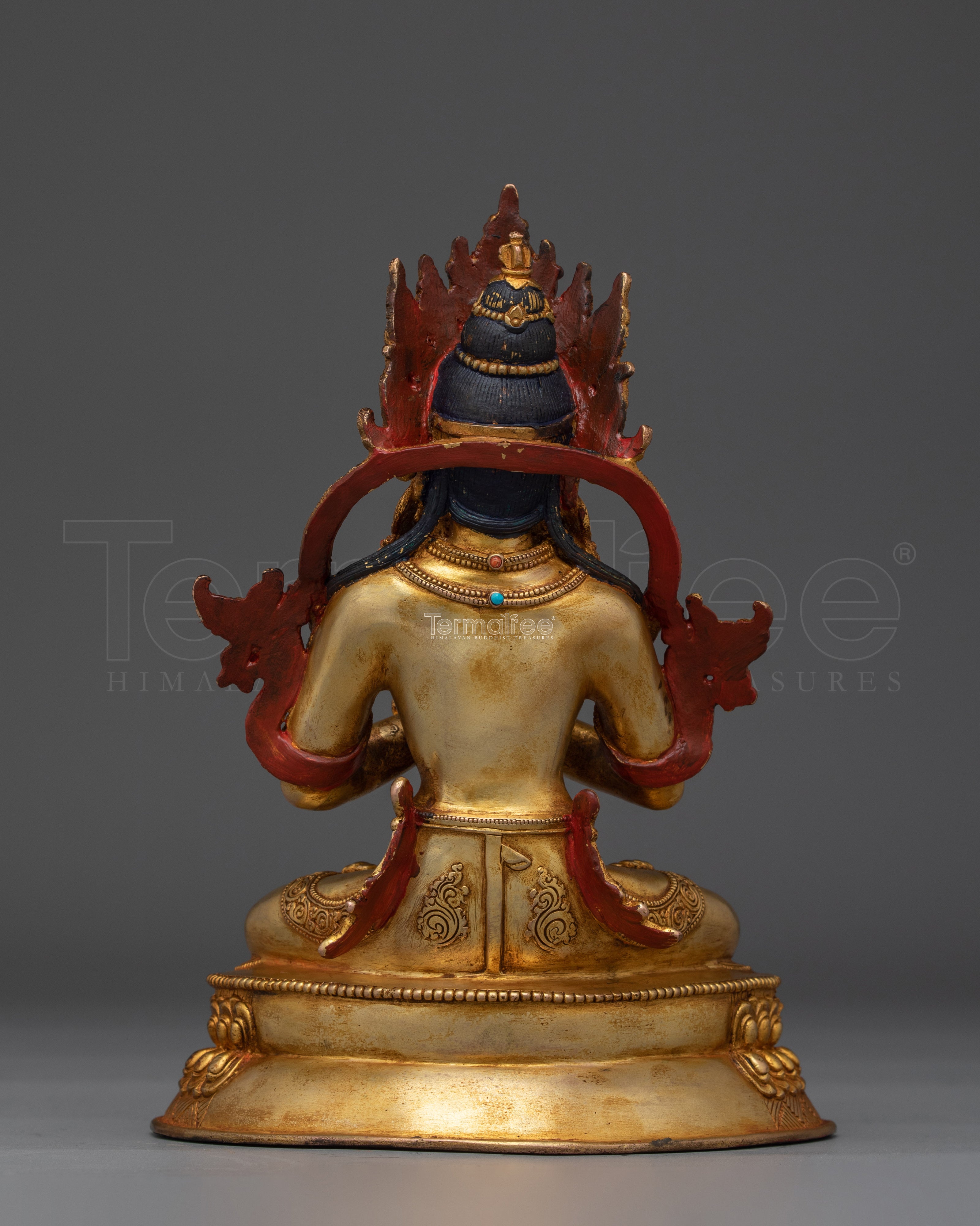 Golden Vajradhara Statue | Primordial Buddha
