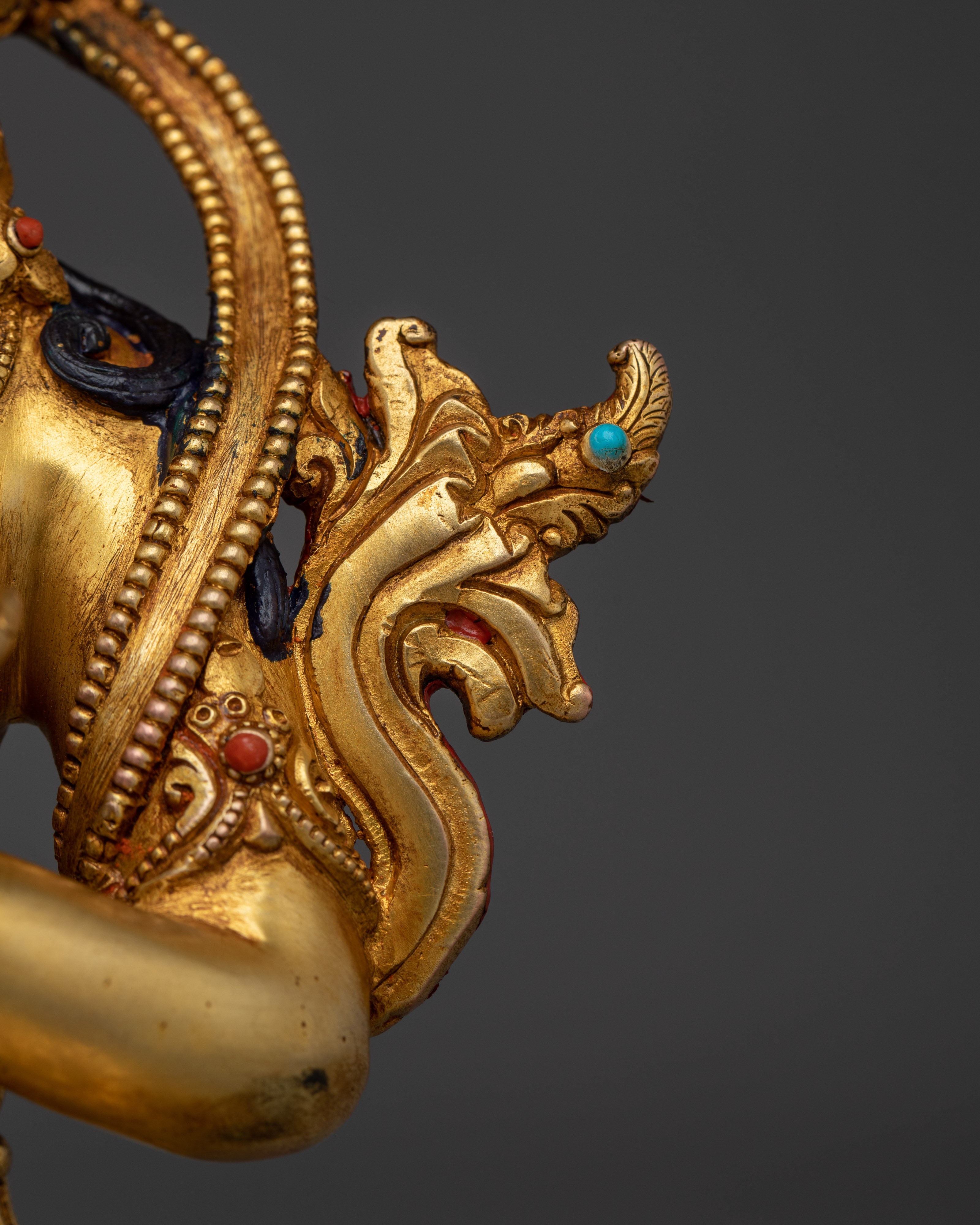 Golden Vajradhara Statue | Primordial Buddha