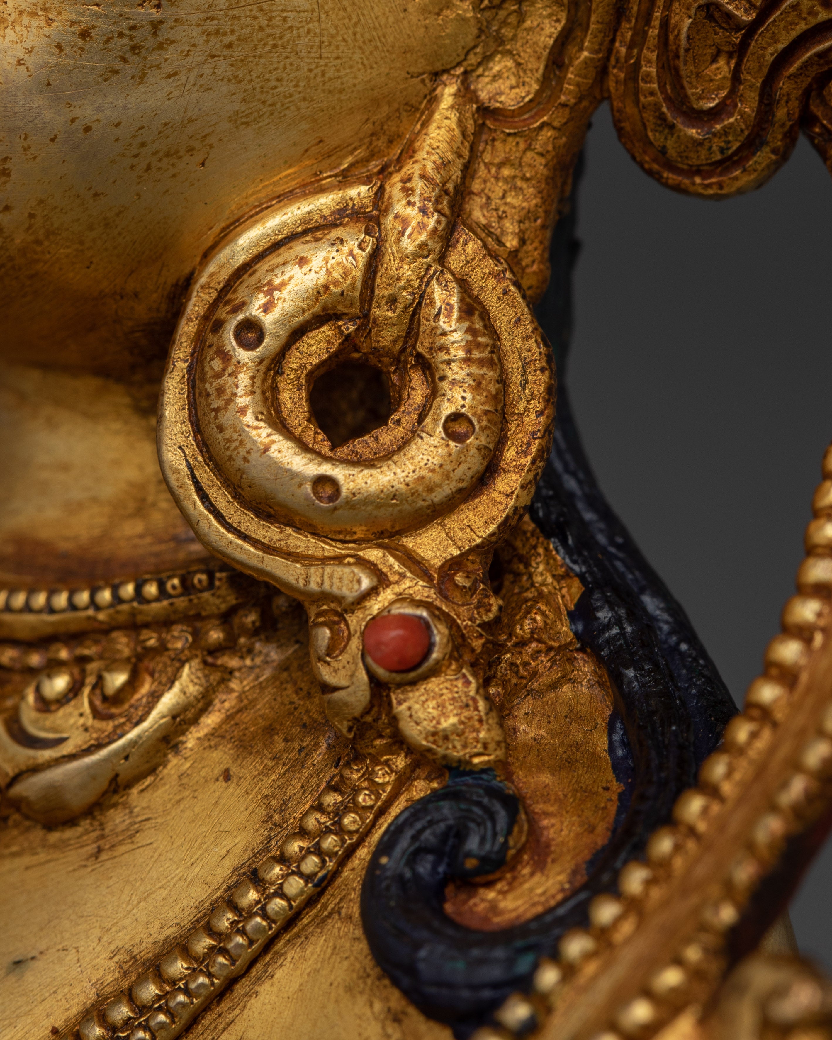 Golden Vajradhara Statue | Primordial Buddha
