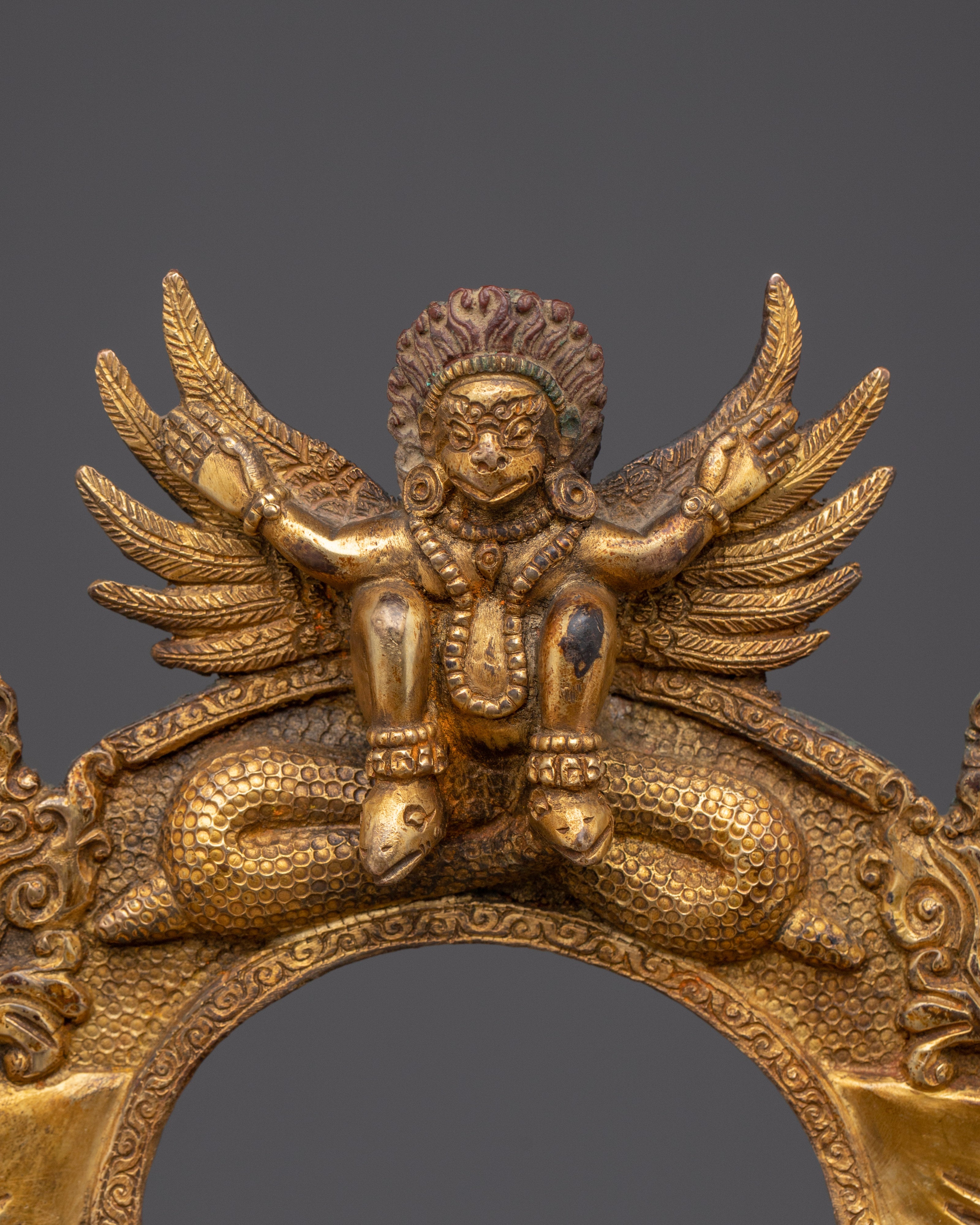 Majestic Shakyamuni buddha with Disciples and Throne for Spiritual Decor