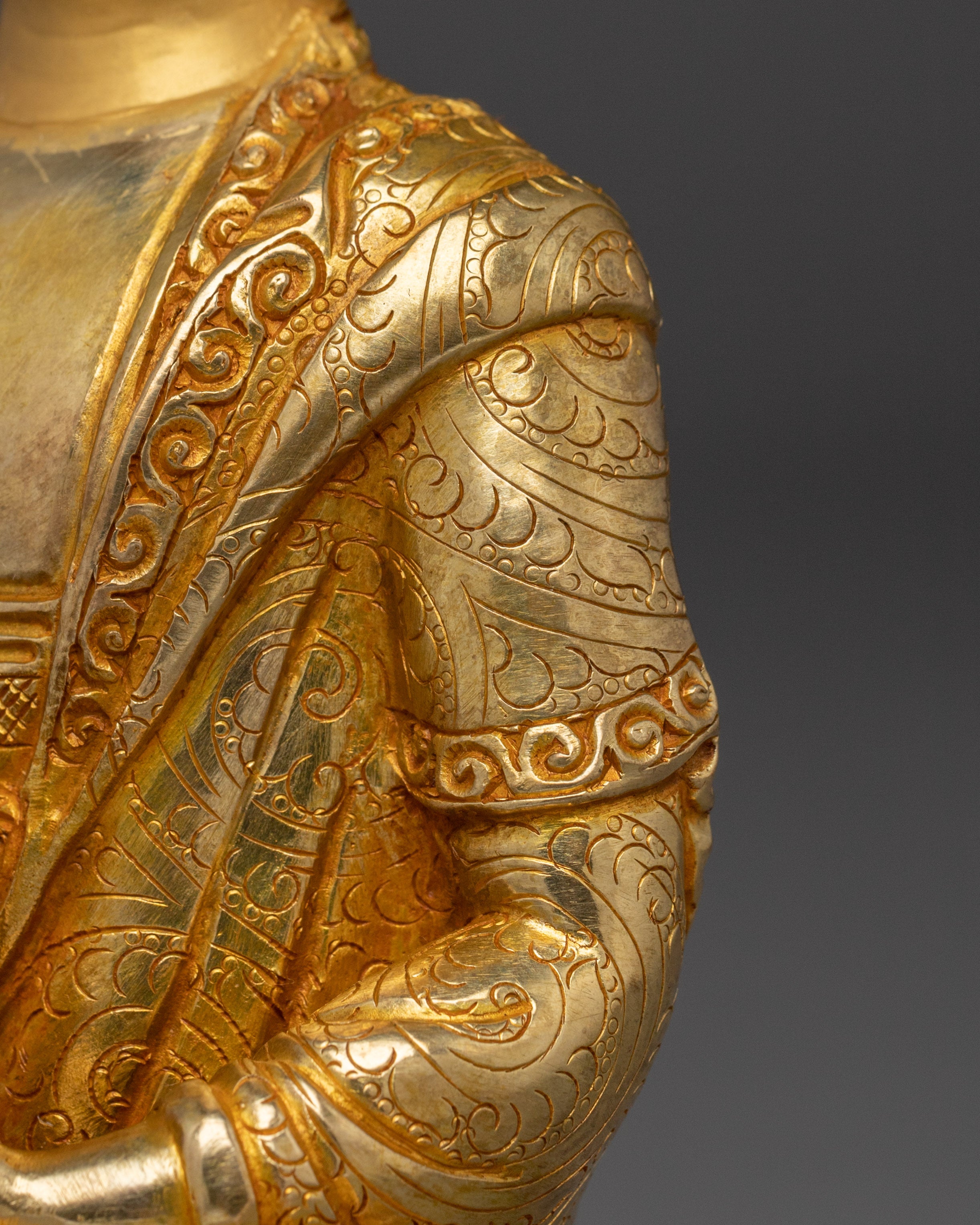 Himalayan Medicine Buddha Decor Statue | Bhaiṣajyaguru Artwork