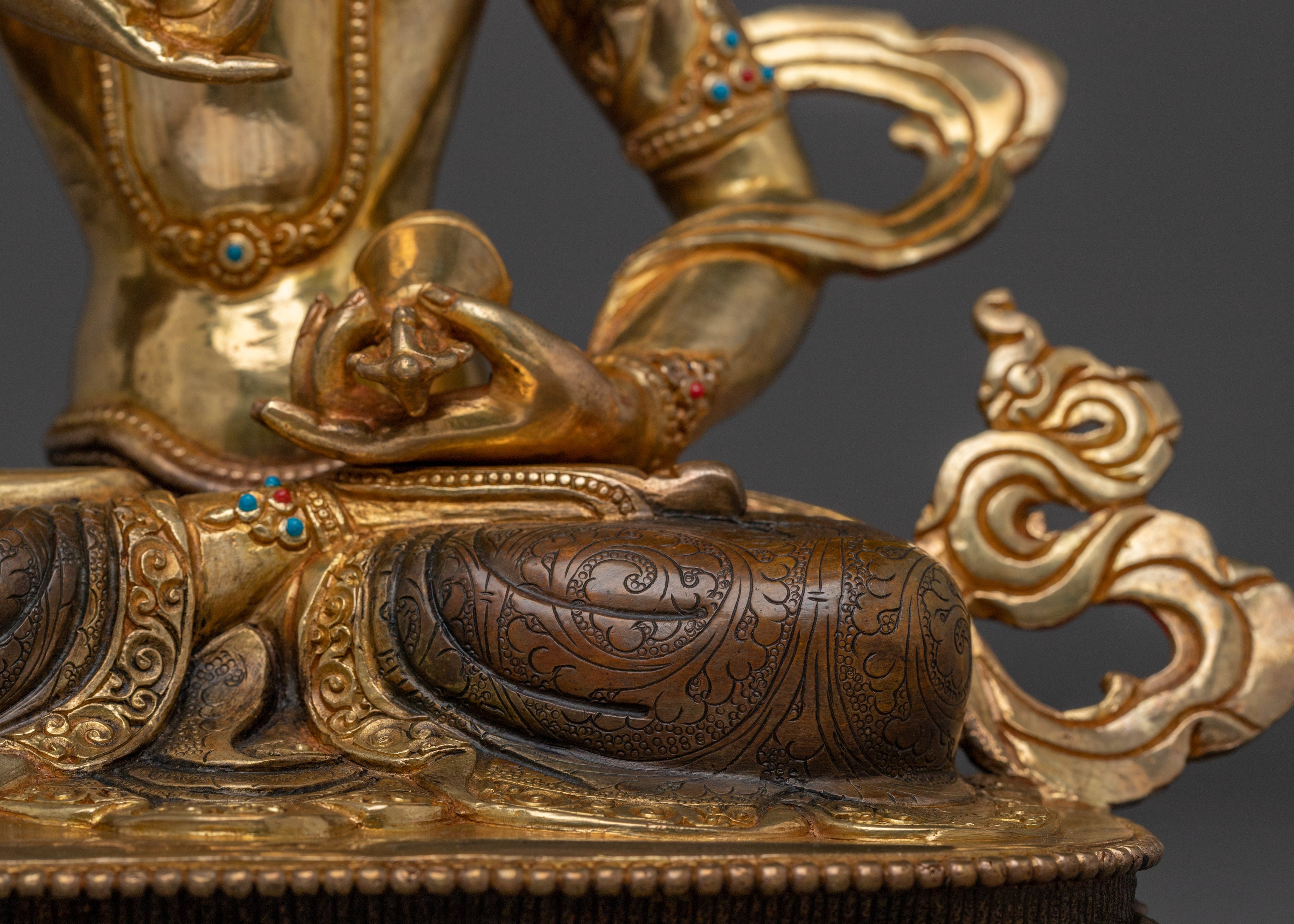 Vajrasattva Tibetan Purifier Artwork | Dorje Sempa - Embodiment of Purification