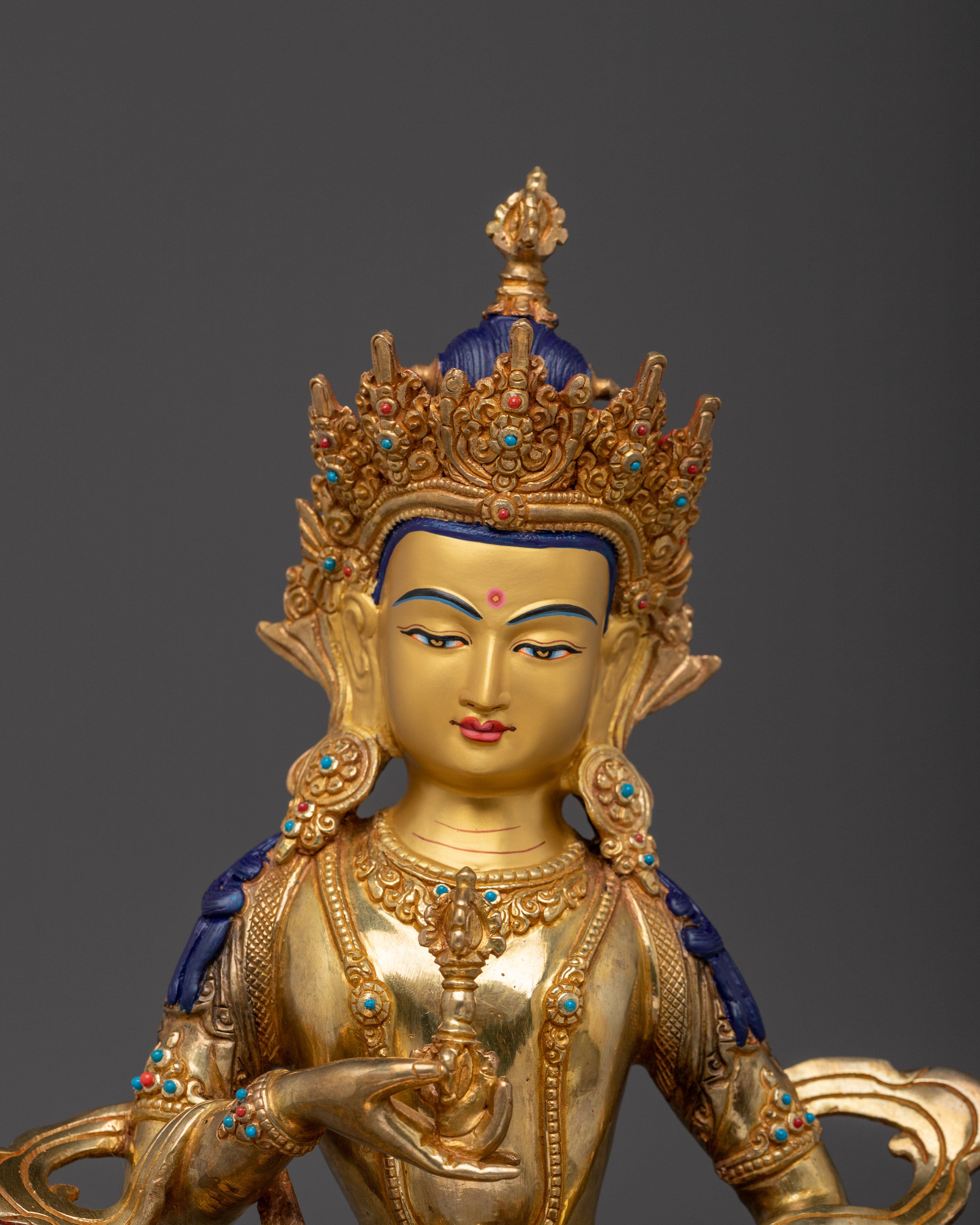 Vajrasattva Tibetan Purifier Artwork | Dorje Sempa - Embodiment of Purification