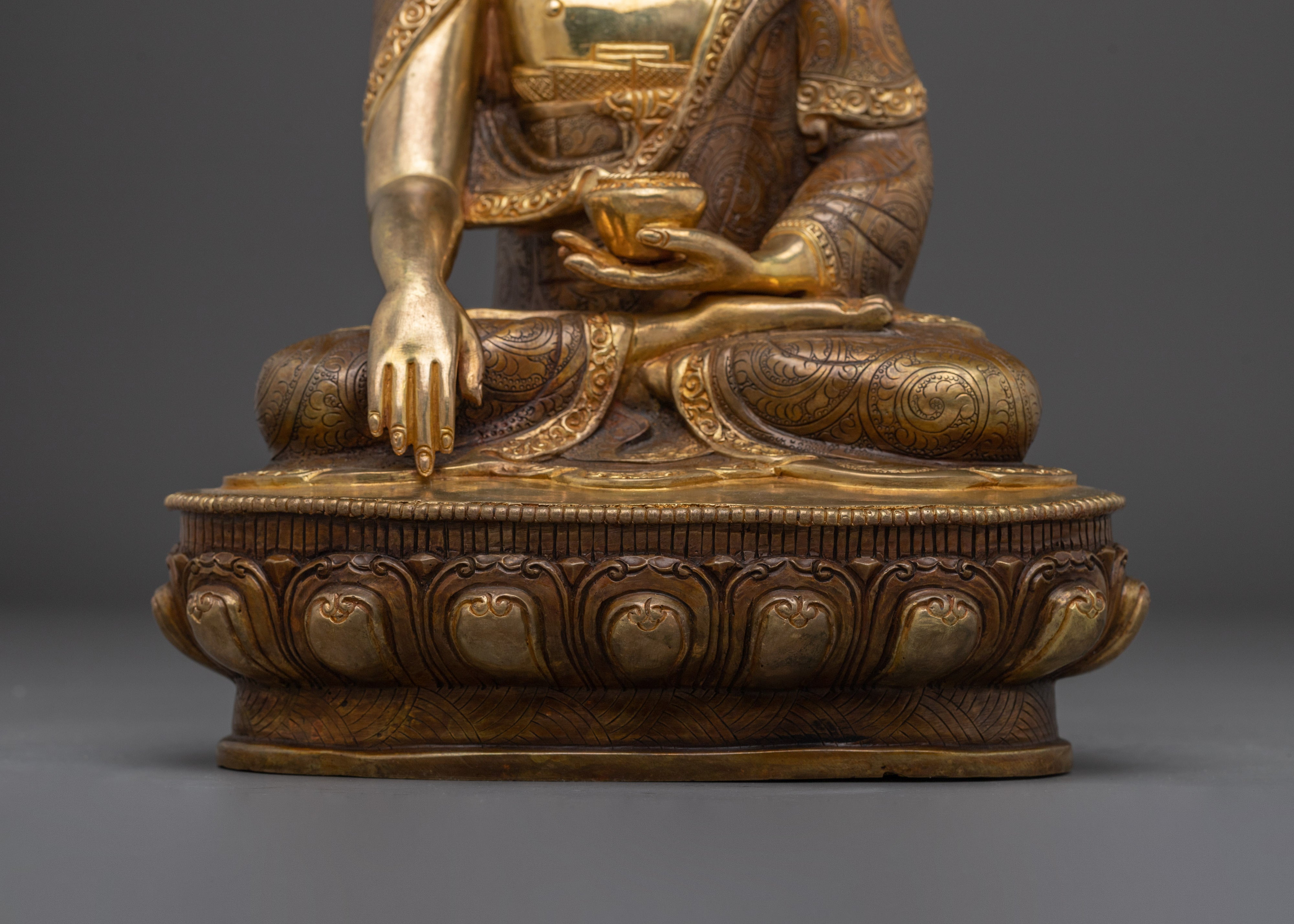Enlightened Dharma Teacher Shakyamuni Buddha Art | Symbol of Spiritual Awakening