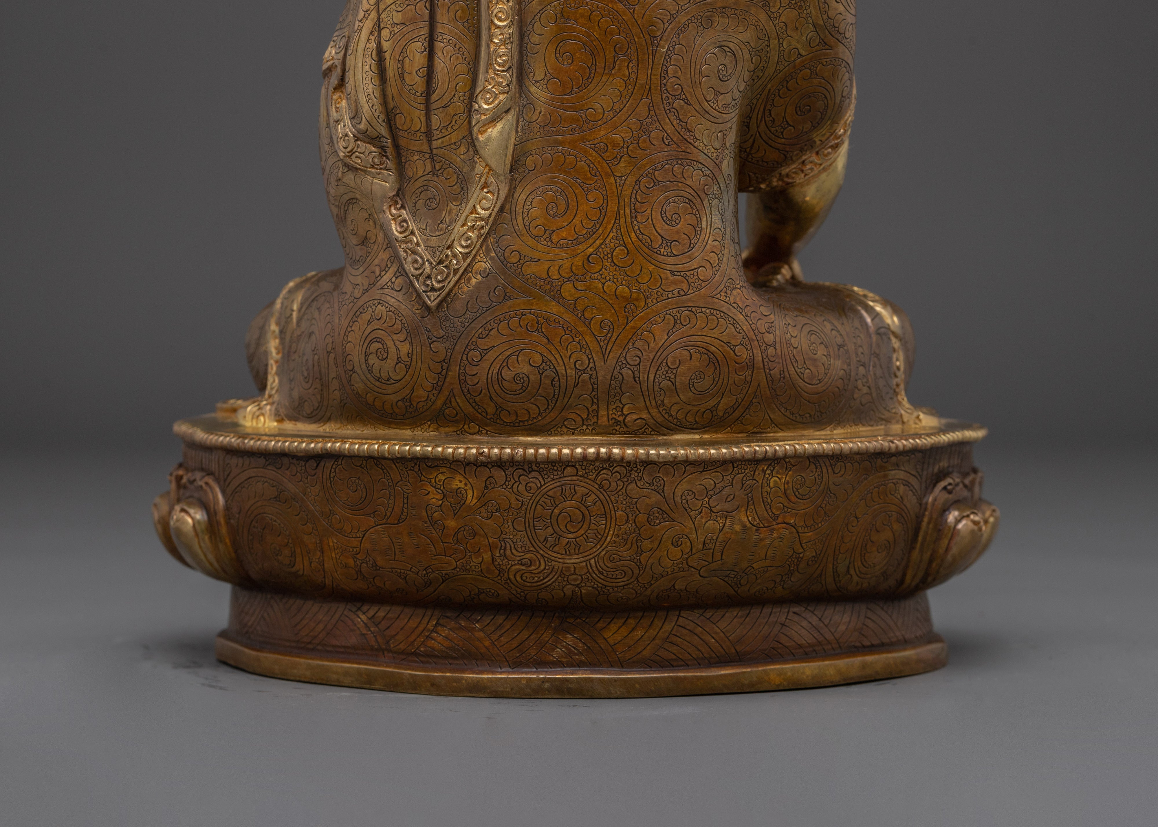 Enlightened Dharma Teacher Shakyamuni Buddha Art | Symbol of Spiritual Awakening