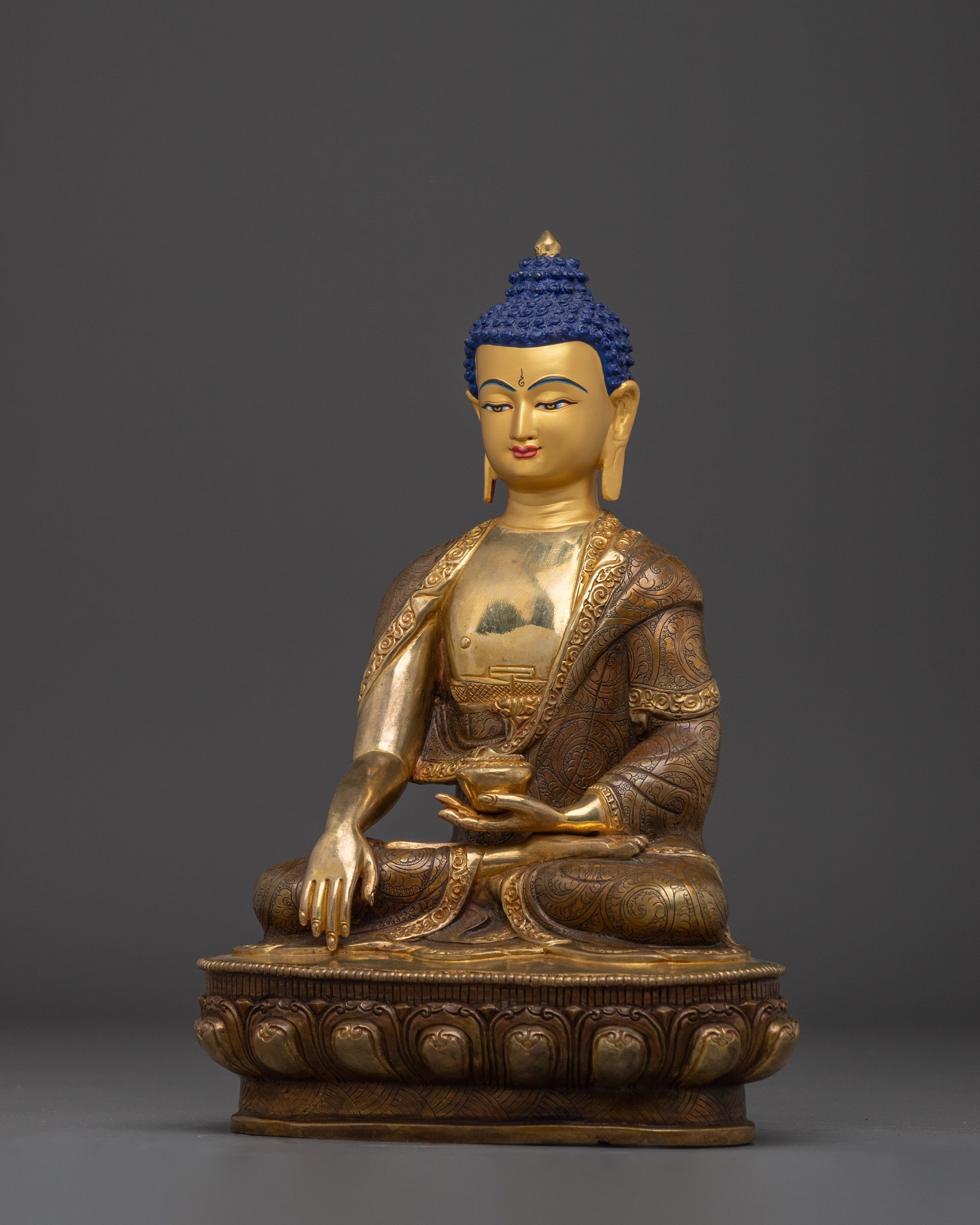 Enlightened Dharma Teacher Shakyamuni Buddha Art | Symbol of Spiritual Awakening