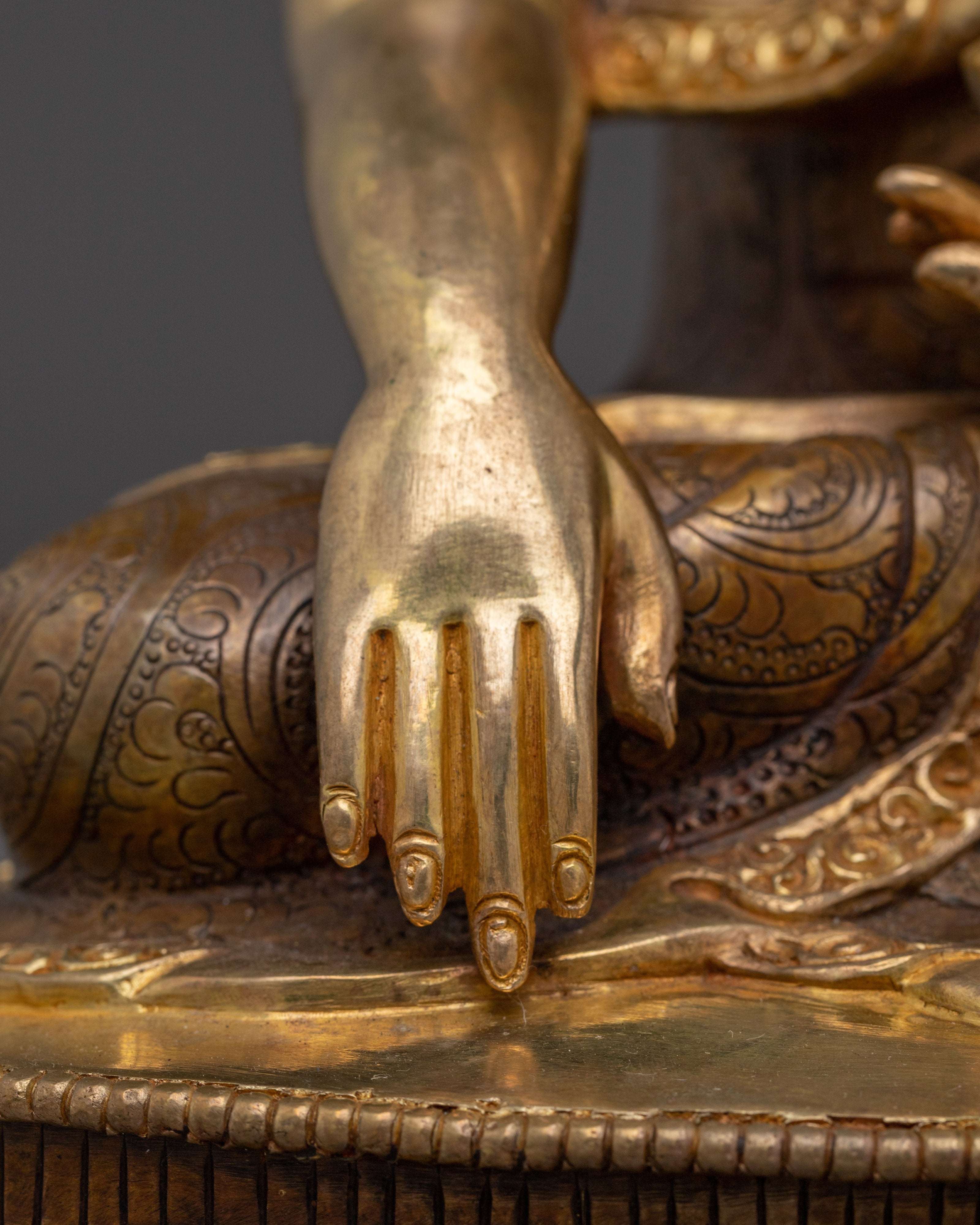 Enlightened Dharma Teacher Shakyamuni Buddha Art | Symbol of Spiritual Awakening