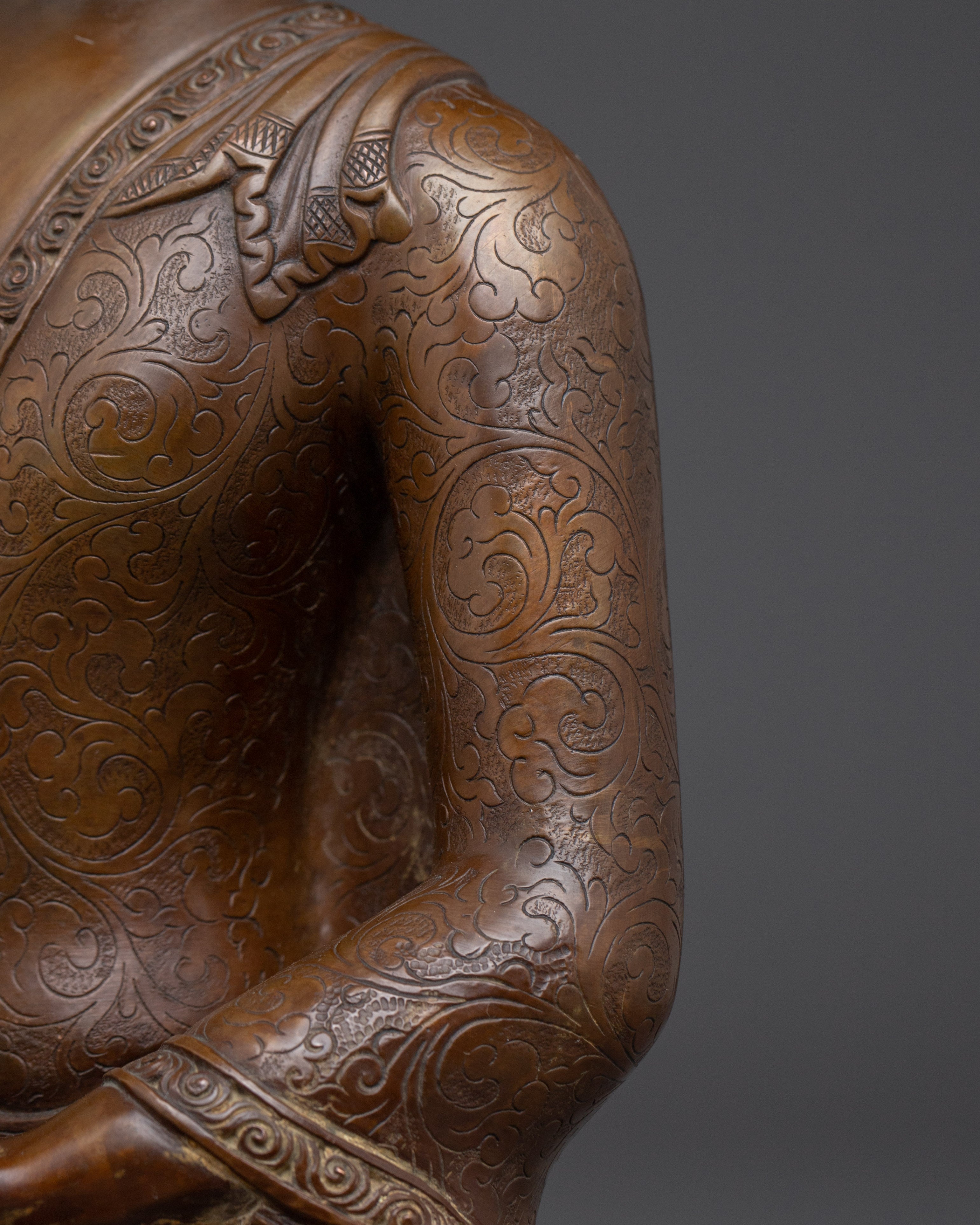 Oxidized Supreme Healer Medicine Buddha Statue | Himalayan Artwork