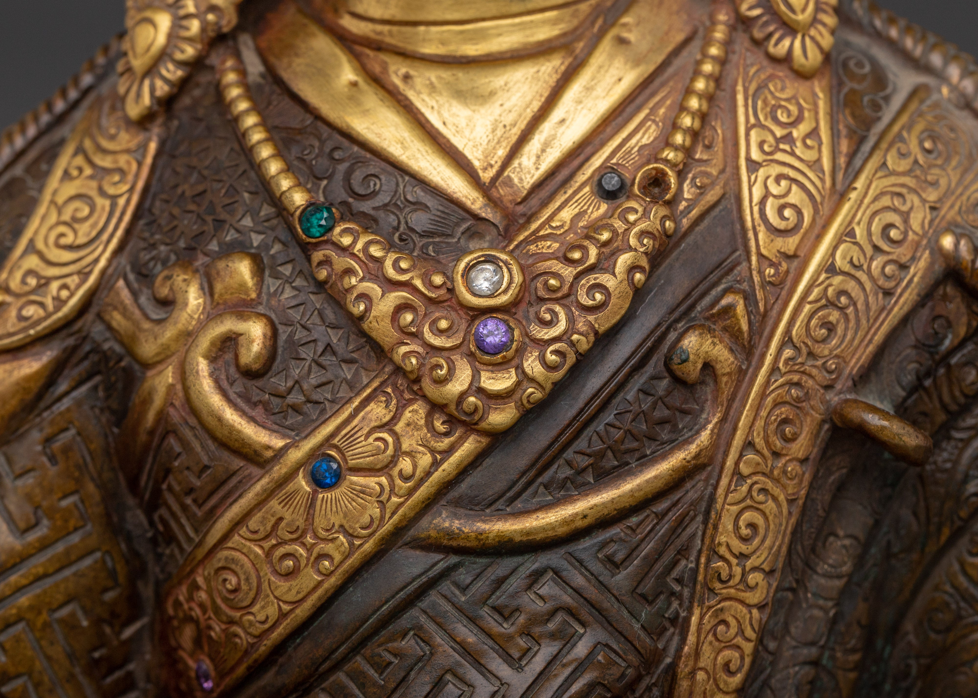 Himalayan Guru Rinpoche Artwork | Vajra Master Padmasambhava Statue