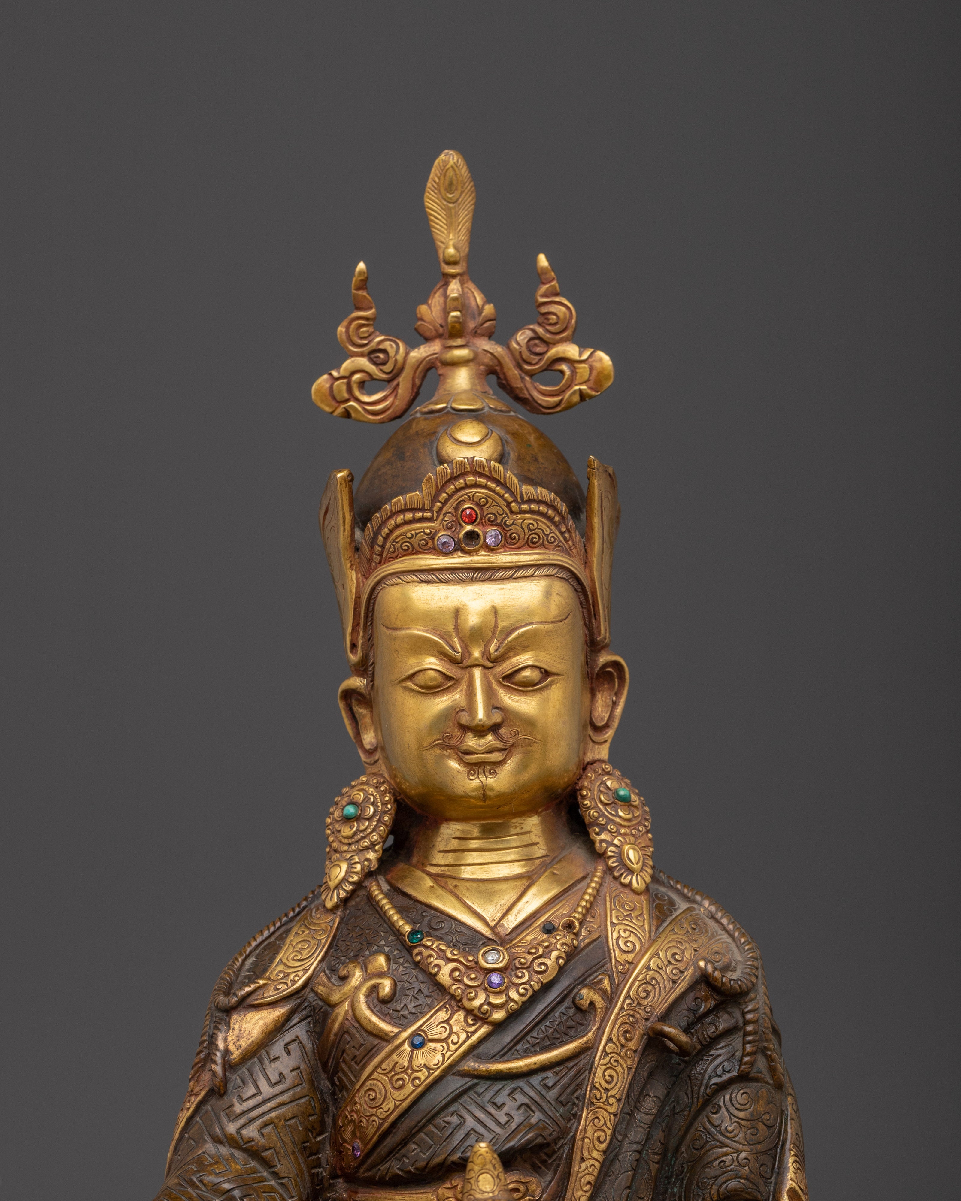 Himalayan Guru Rinpoche Artwork | Vajra Master Padmasambhava Statue