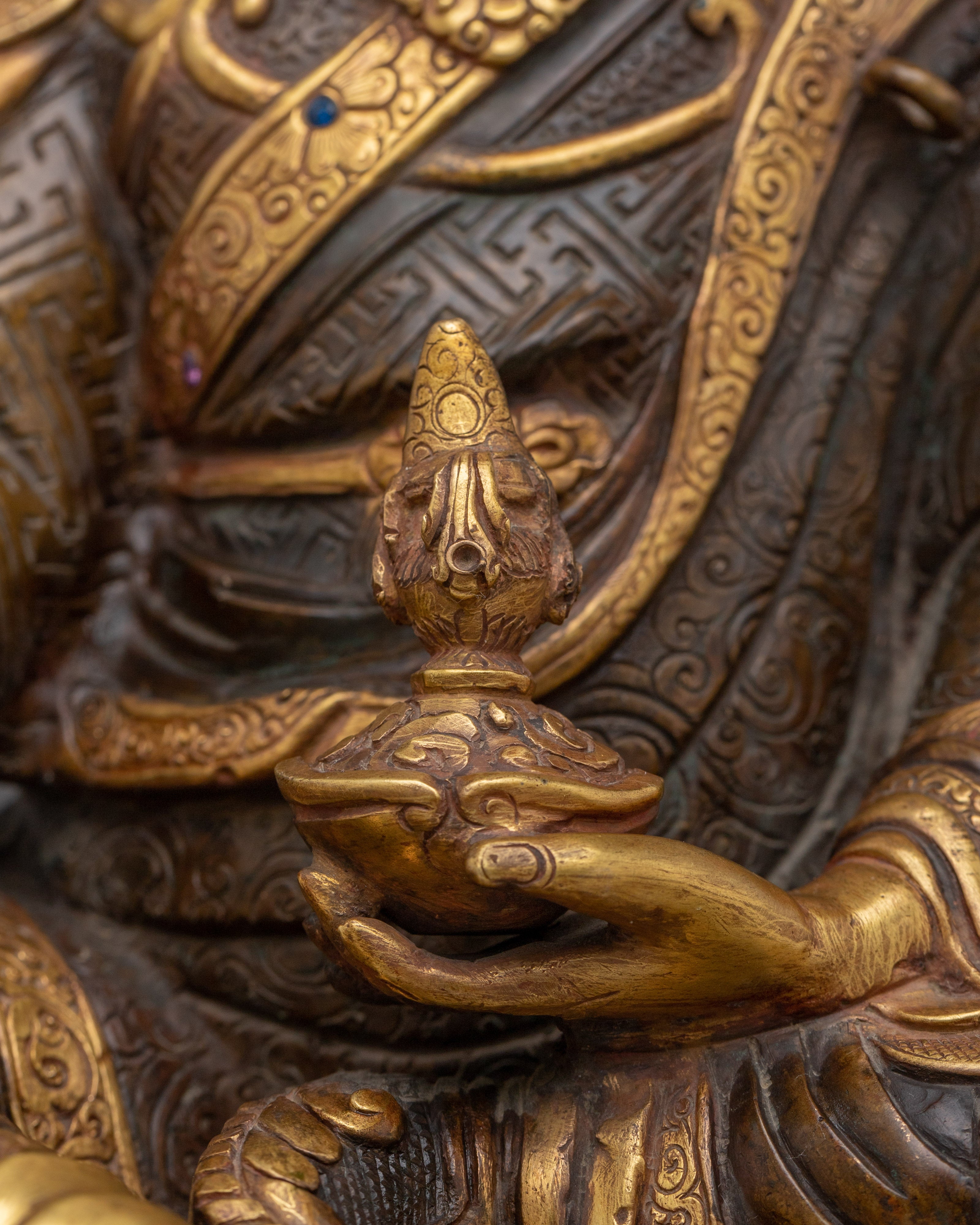 Himalayan Guru Rinpoche Artwork | Vajra Master Padmasambhava Statue