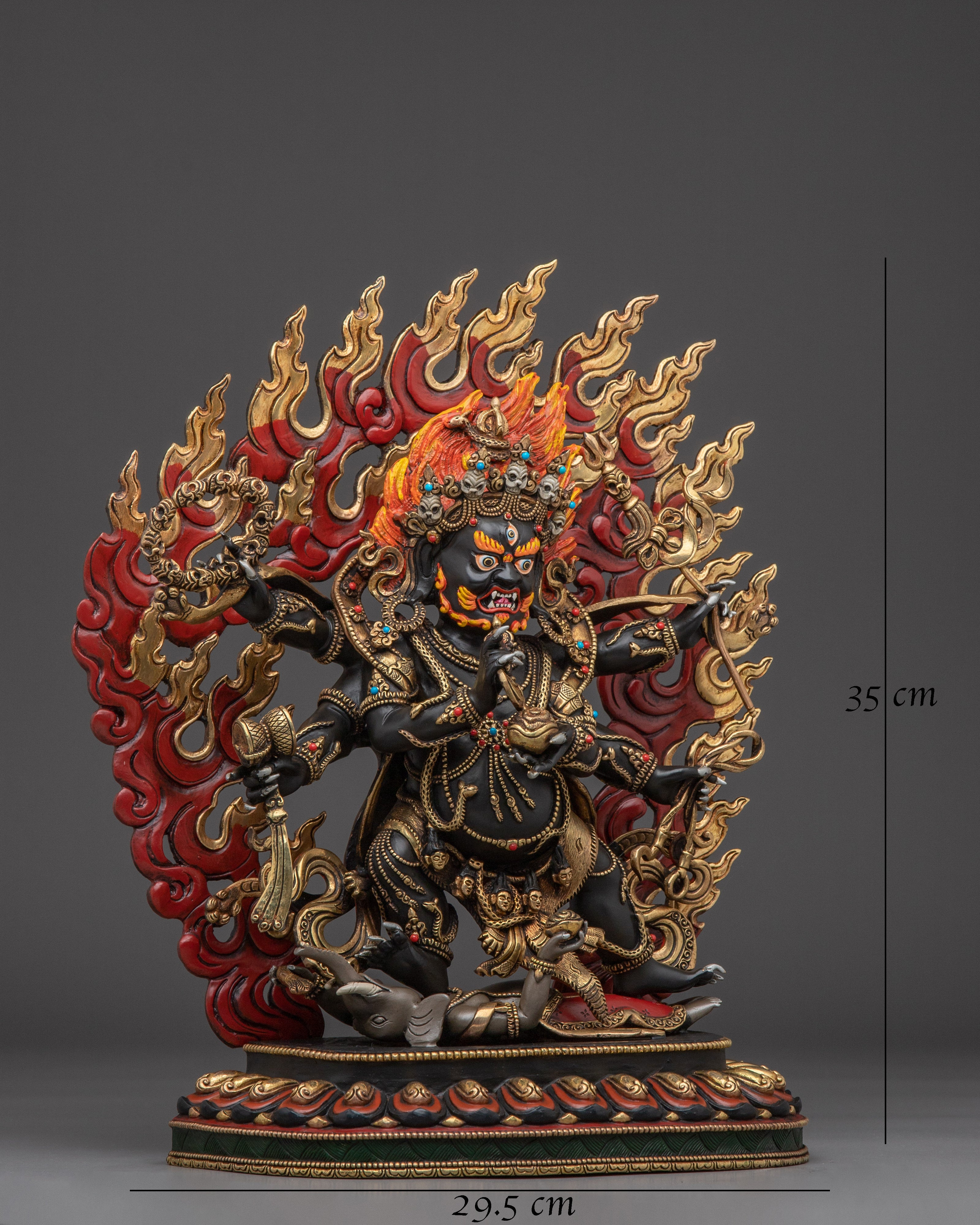 wrathful-six-armed-mahakala-statue