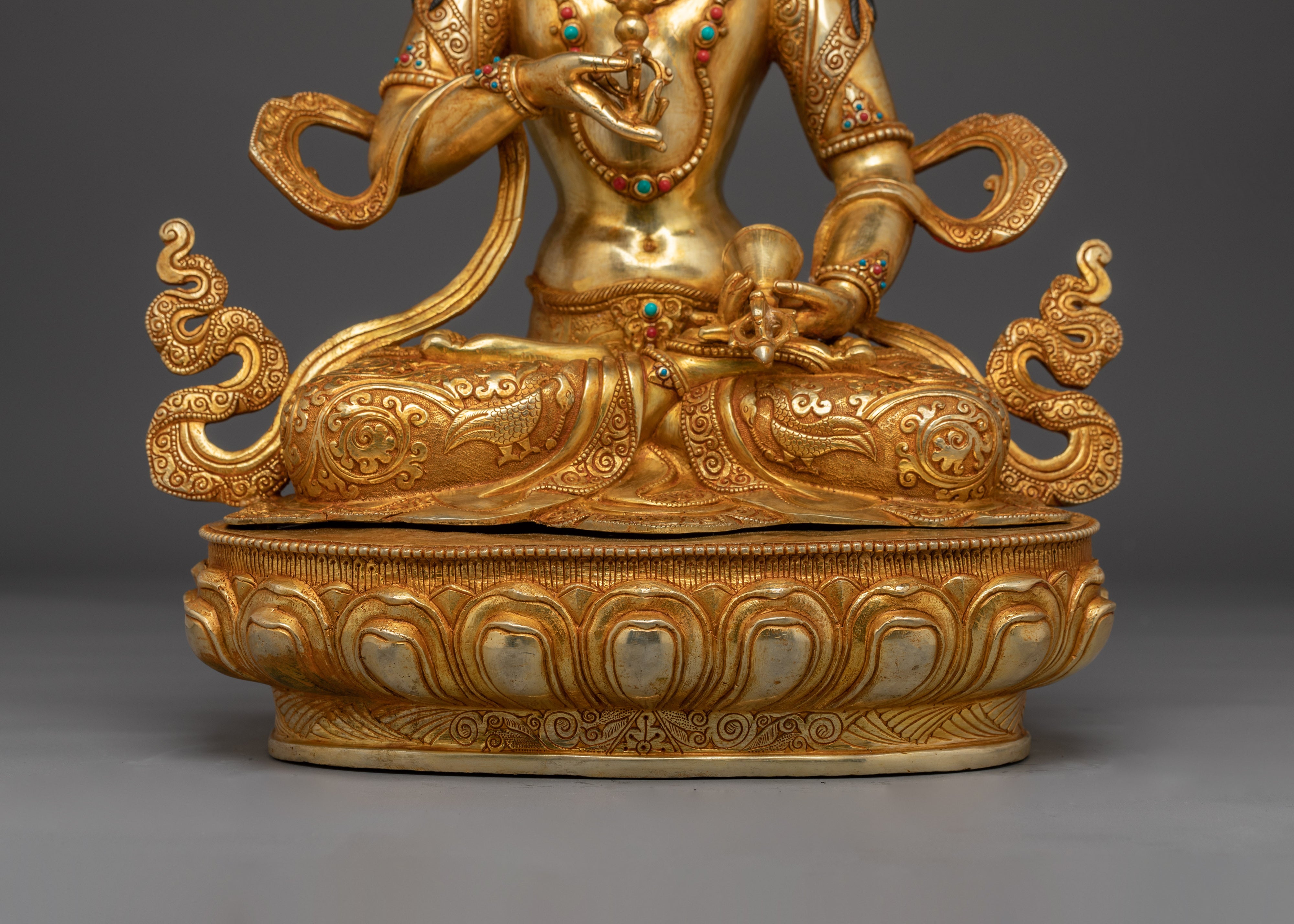 Buddhist Artwork of Vajrasattva - Deity for Purification and Spiritual Practice
