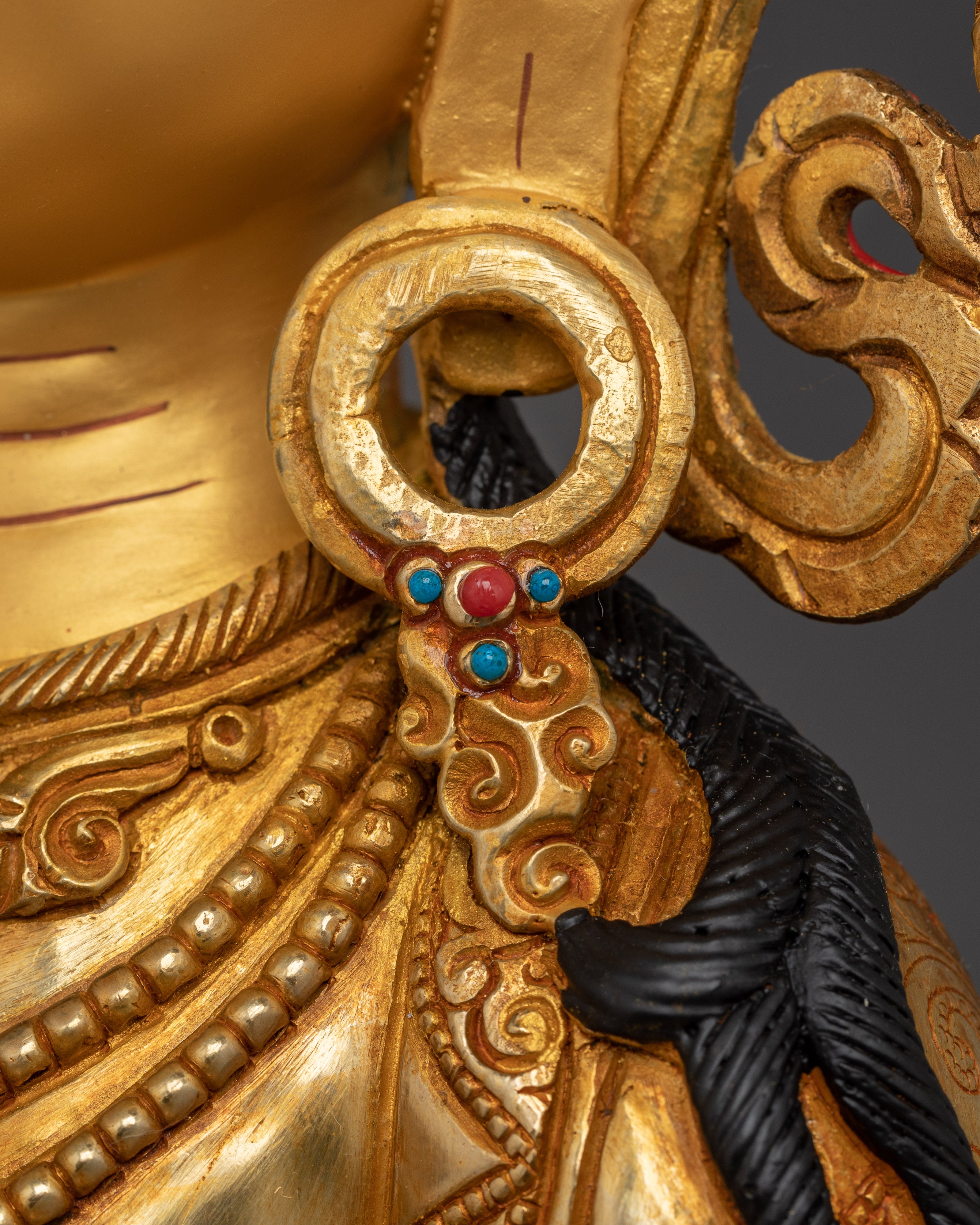 Buddhist Artwork of Vajrasattva - Deity for Purification and Spiritual Practice