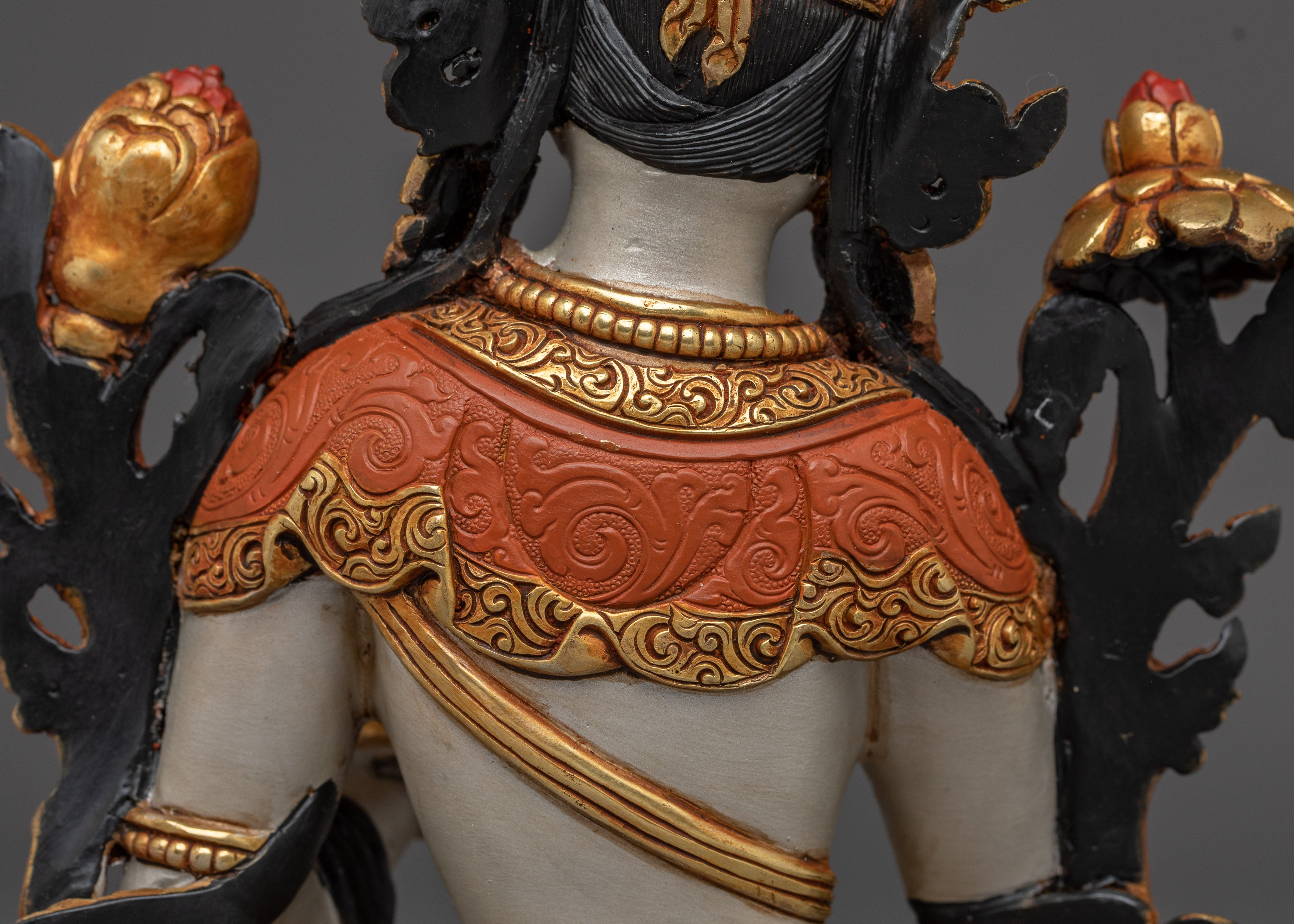 Sculpture of White Tara | Compassionate Deity Statue