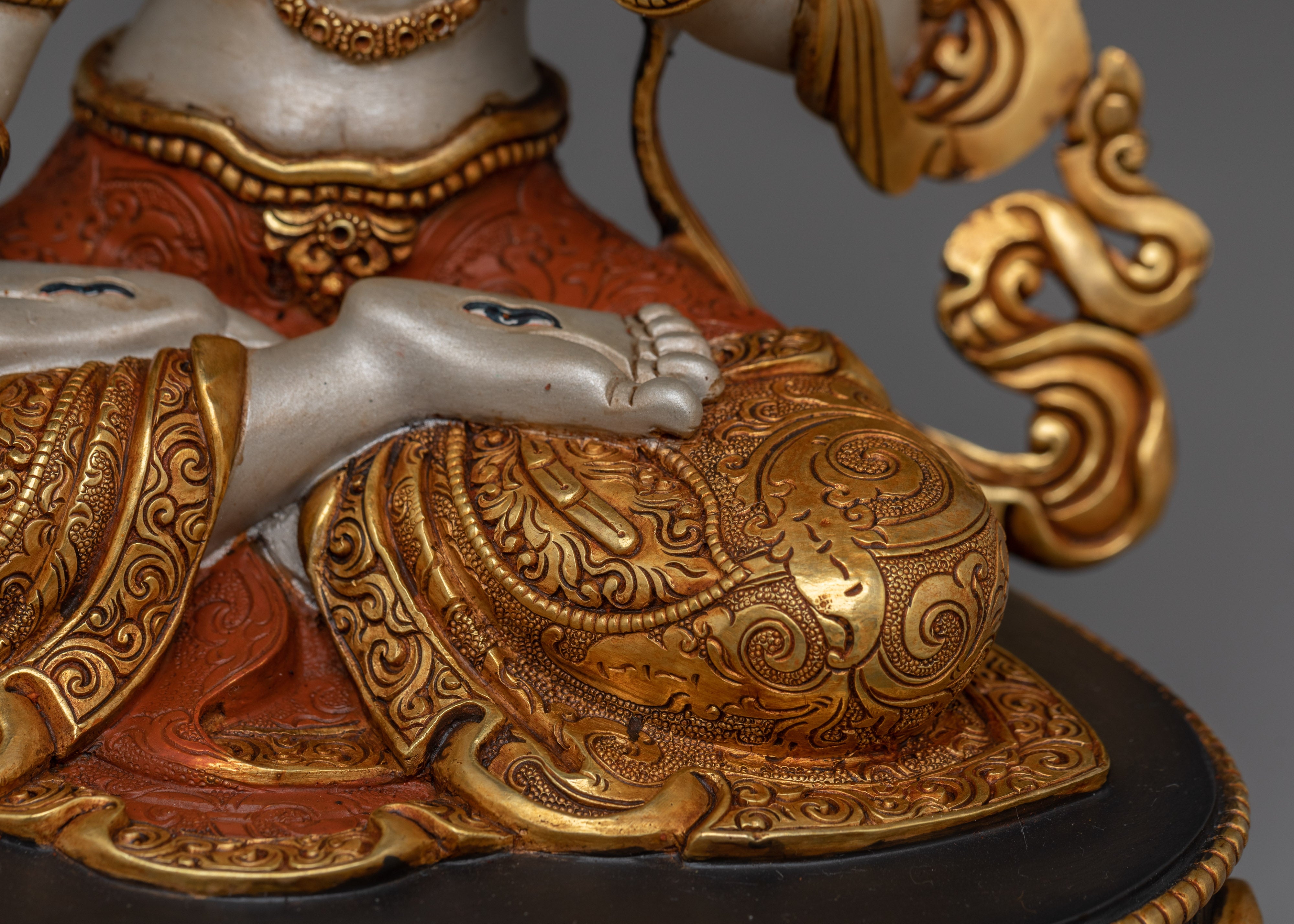 Sculpture of White Tara | Compassionate Deity Statue