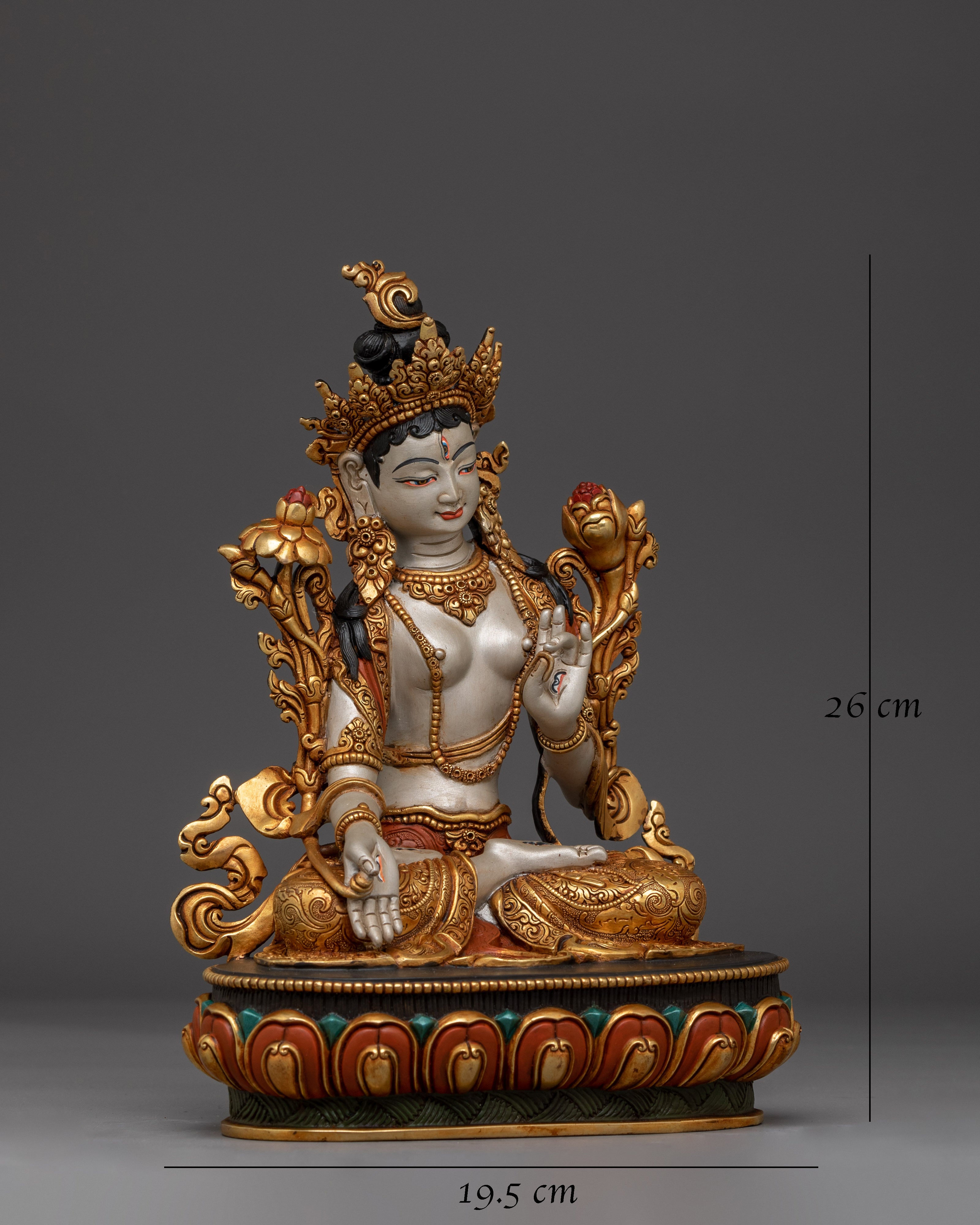 sculpture-of-white-tara